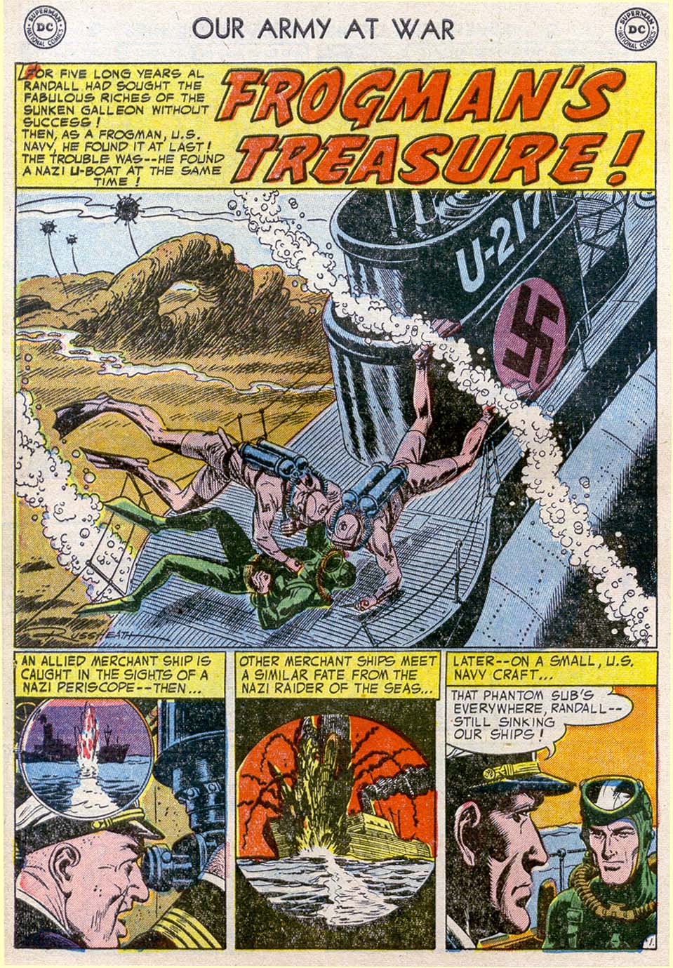 Read online Our Army at War (1952) comic -  Issue #30 - 28