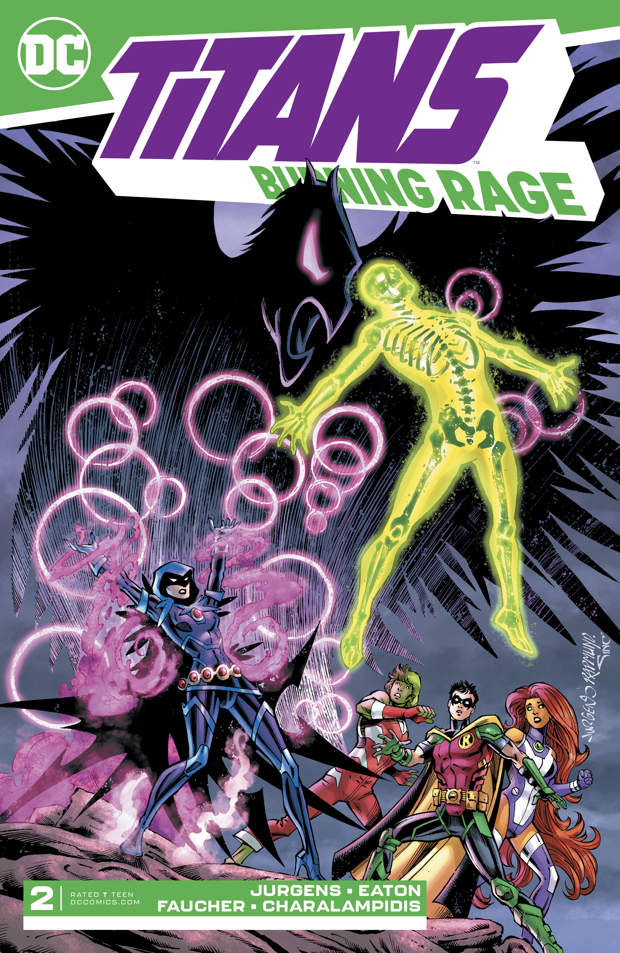 Read online Titans: Burning Rage comic -  Issue #2 - 1
