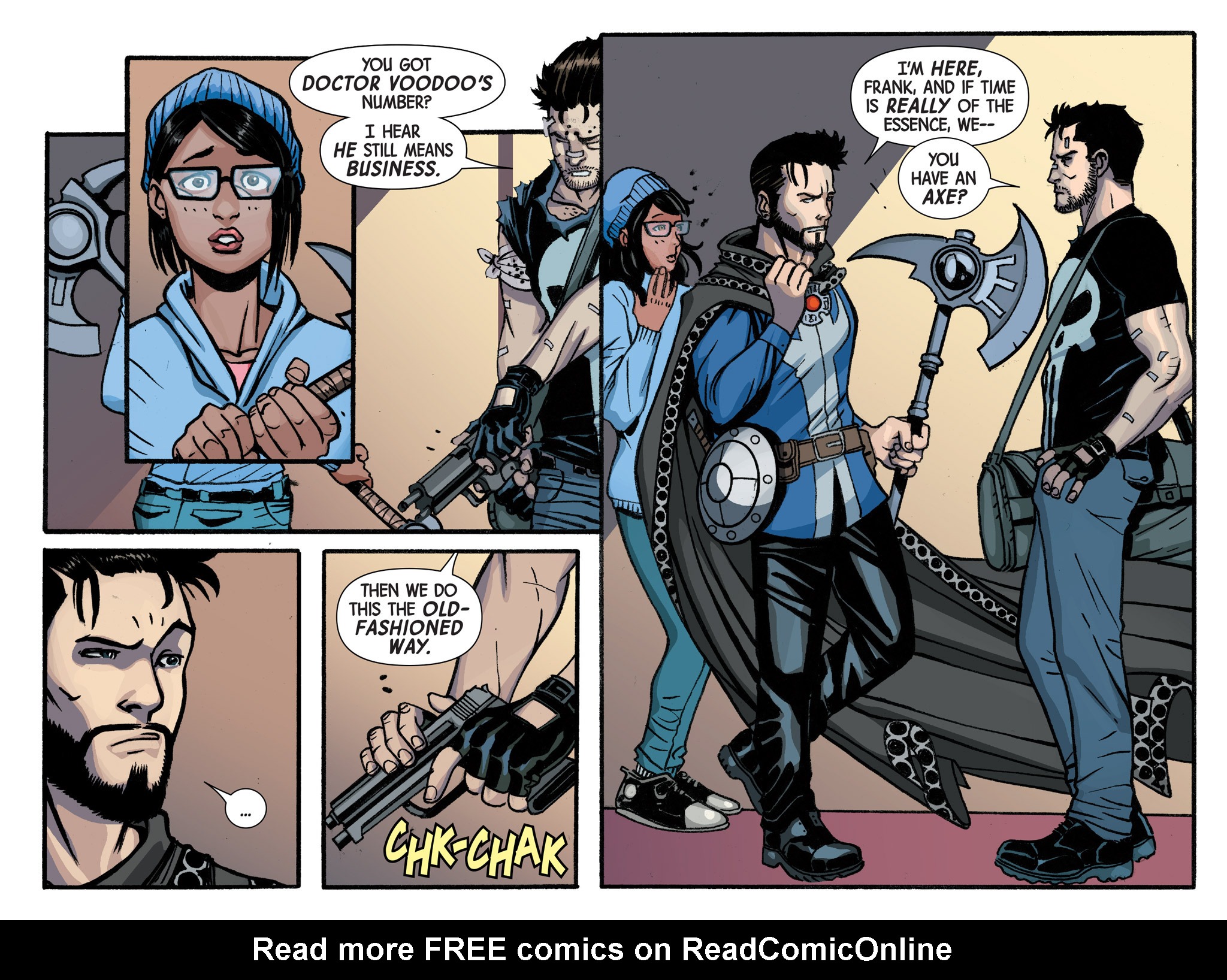 Read online Doctor Strange/Punisher: Magic Bullets Infinite Comic comic -  Issue #2 - 42