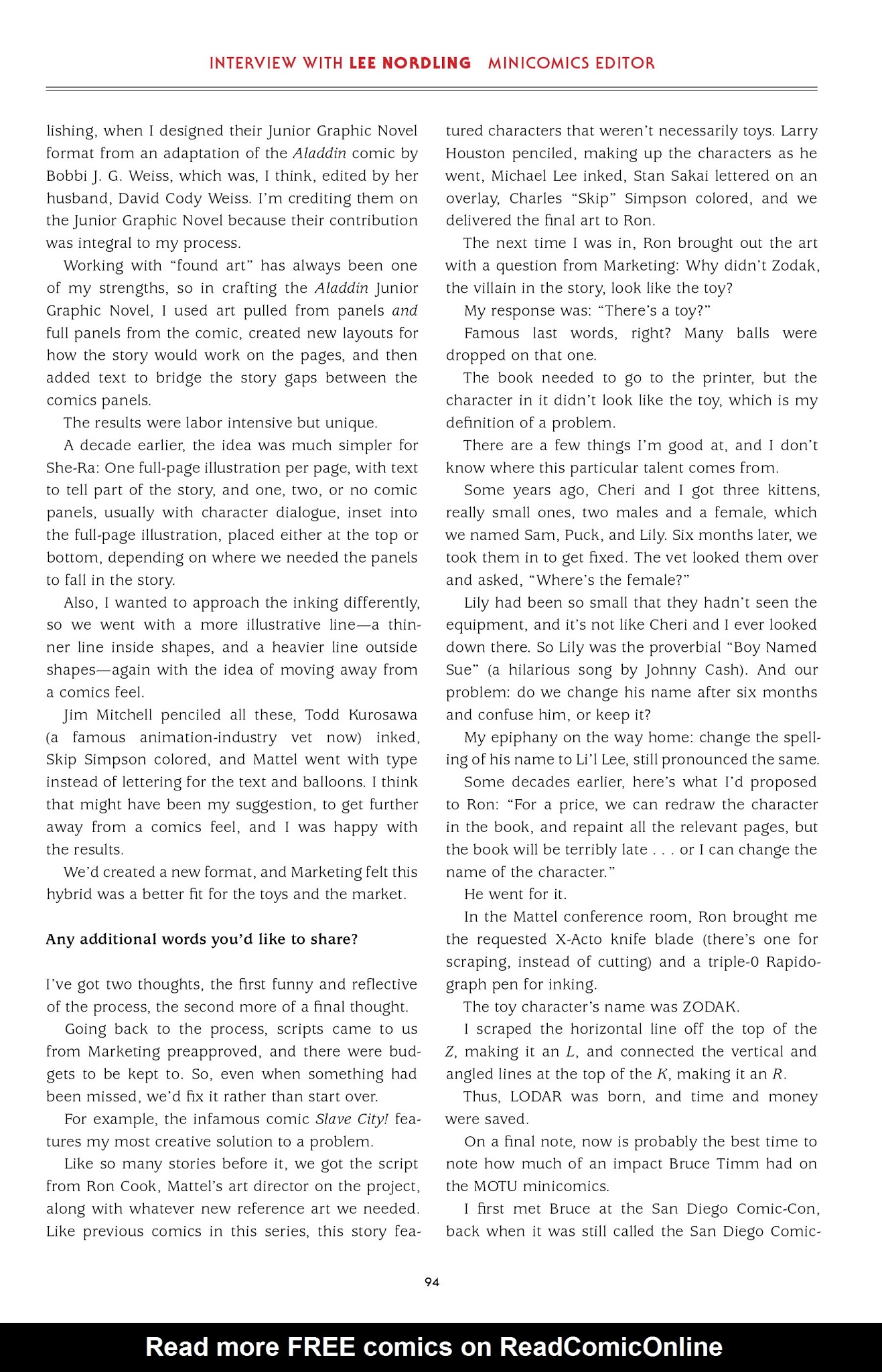 Read online He-Man and the Masters of the Universe Minicomic Collection comic -  Issue # TPB 2 - 91