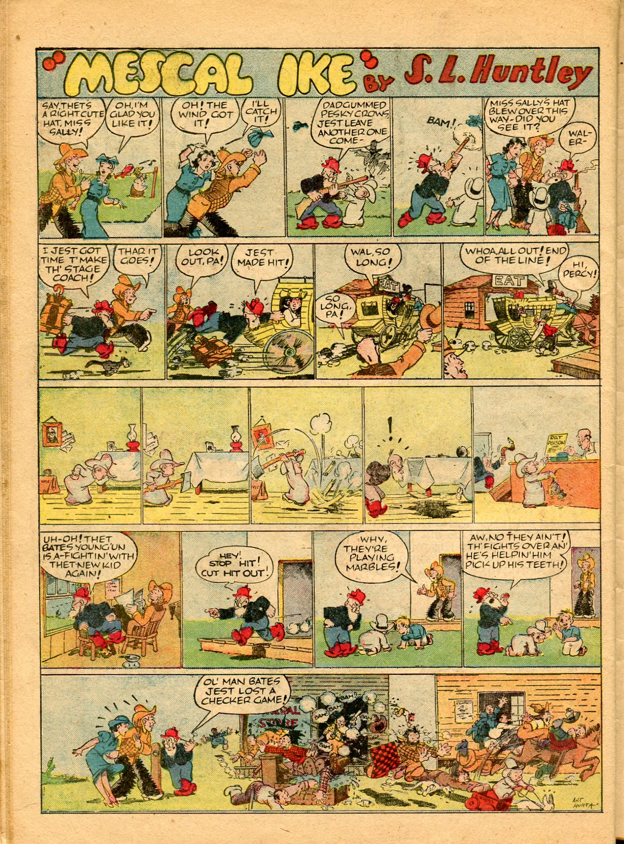 Read online Famous Funnies comic -  Issue #49 - 50