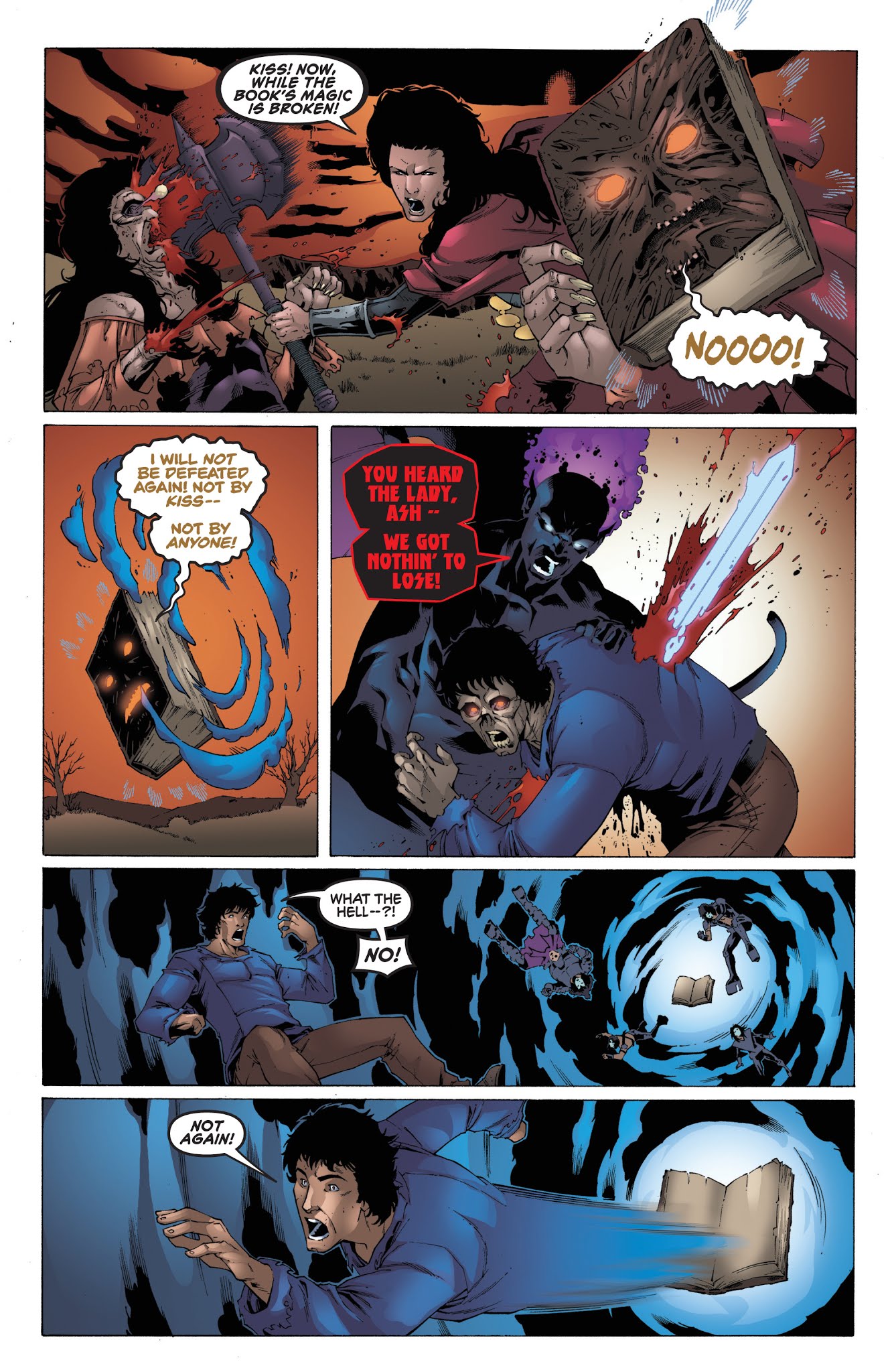 Read online KISS The Army of Darkness comic -  Issue #4 - 23