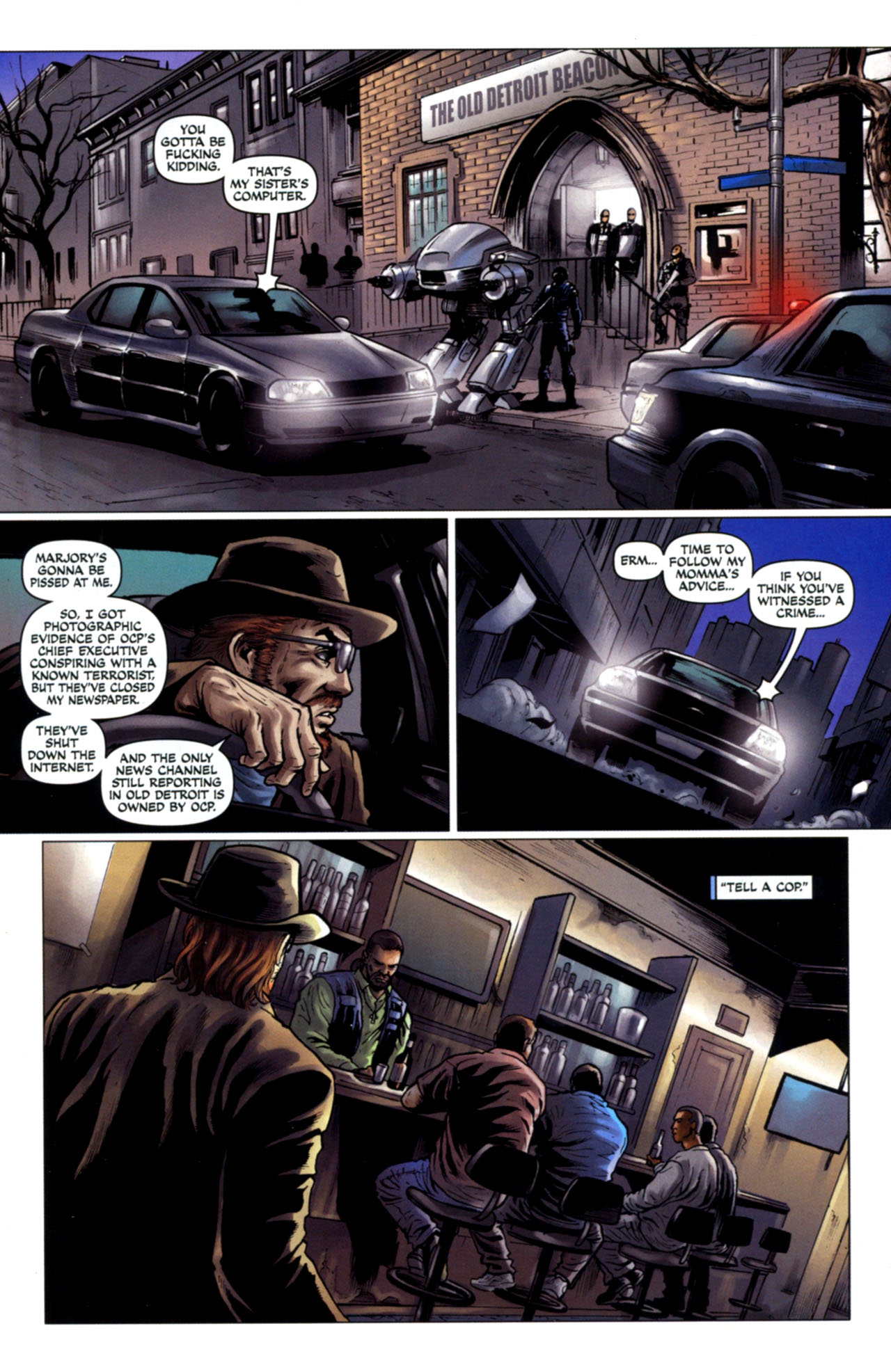 Read online Robocop (2010) comic -  Issue #4 - 10