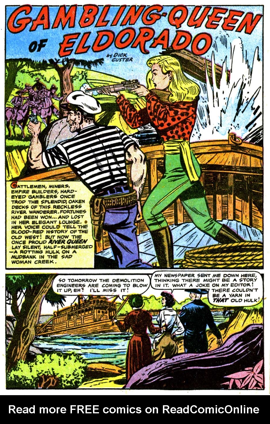 Read online Cowgirl Romances (1950) comic -  Issue #3 - 39