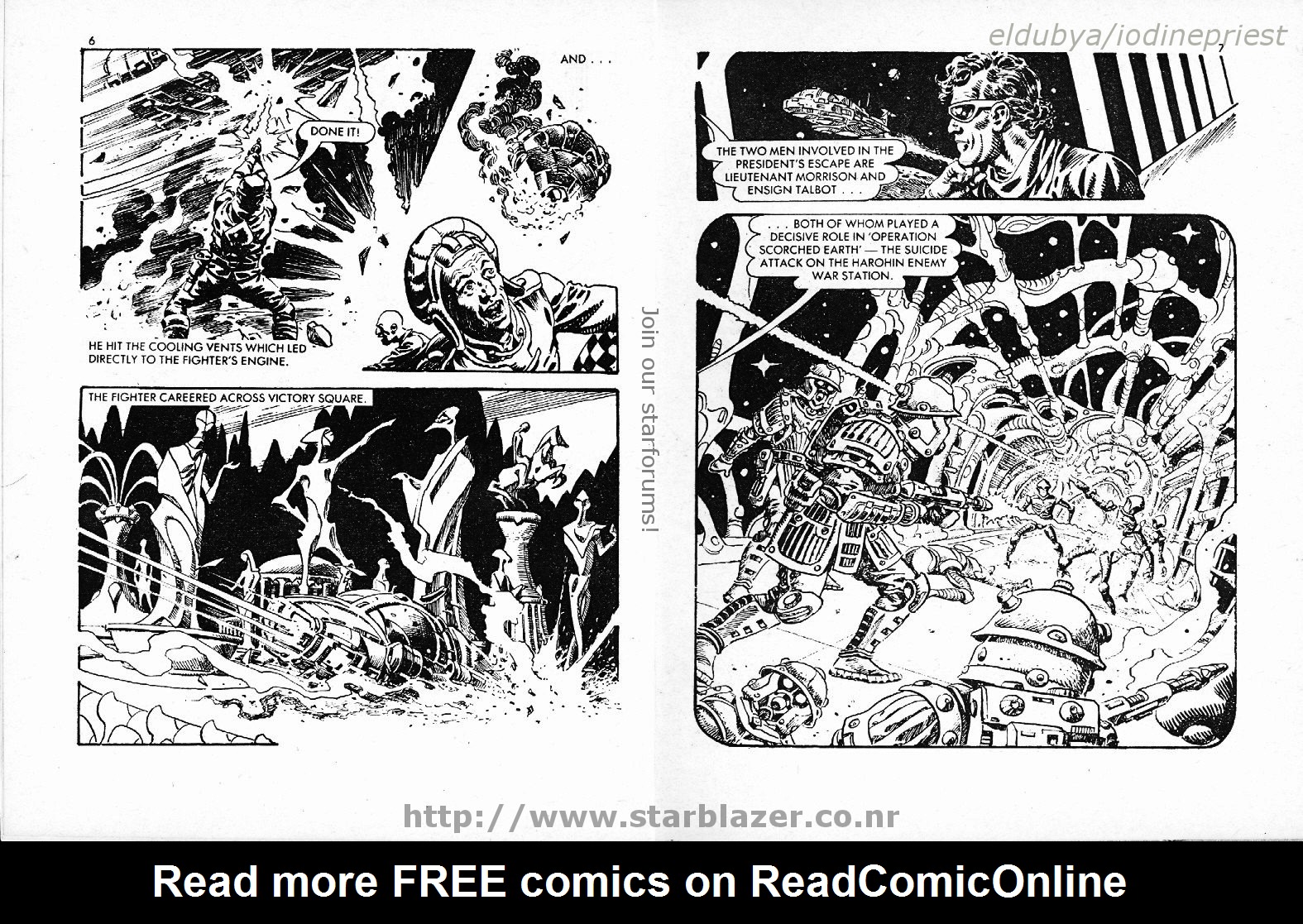 Read online Starblazer comic -  Issue #167 - 5