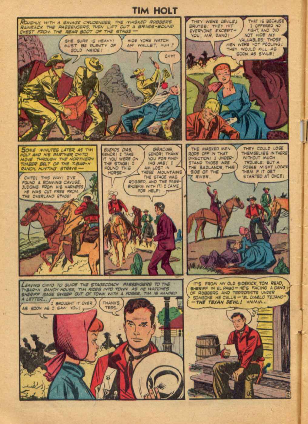 Read online Tim Holt comic -  Issue #18 - 4