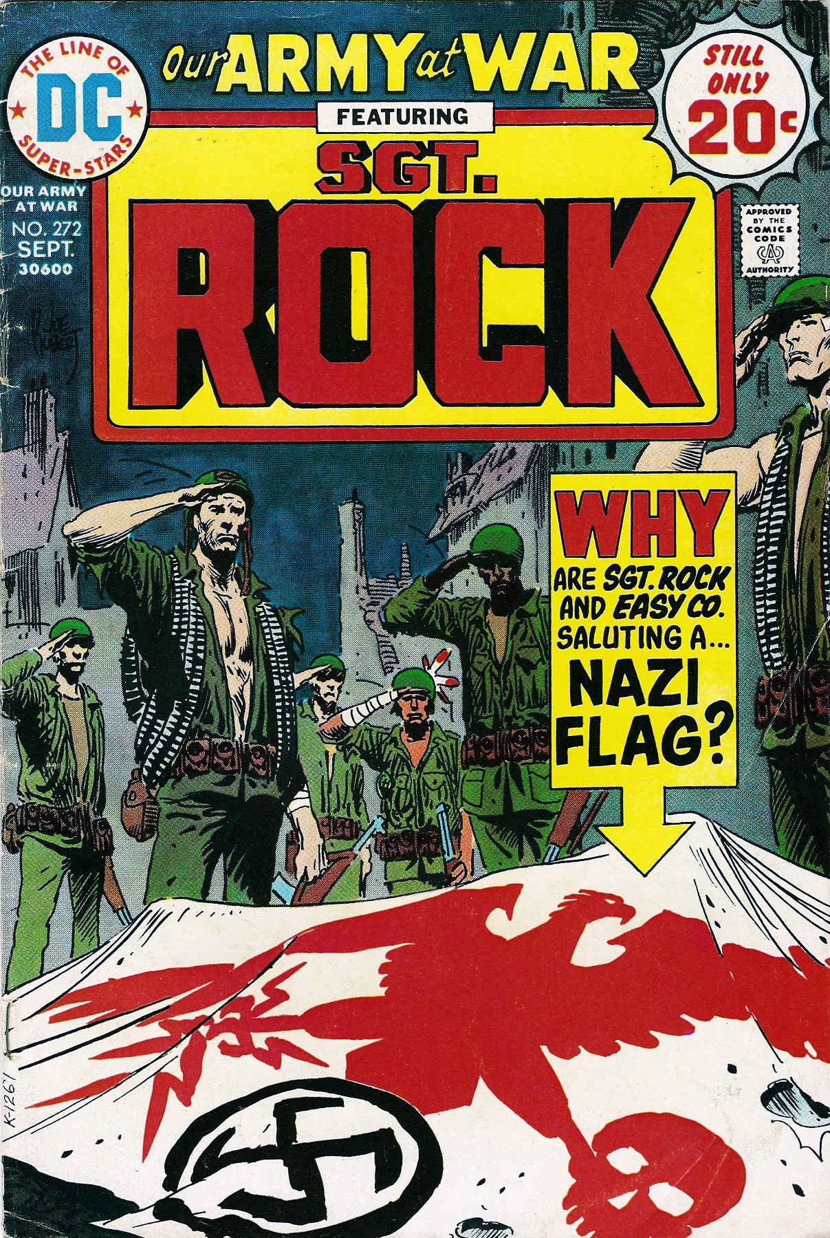 Read online Our Army at War (1952) comic -  Issue #272 - 1