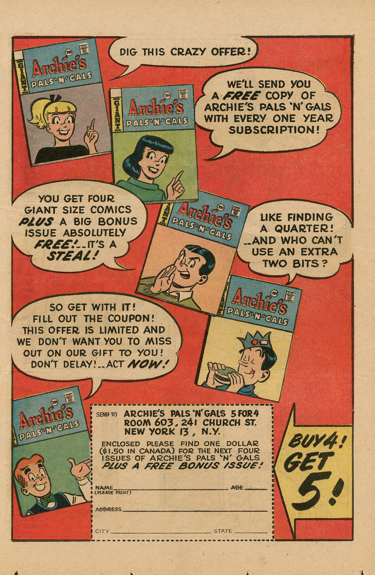 Read online Archie's Pals 'N' Gals (1952) comic -  Issue #29 - 13