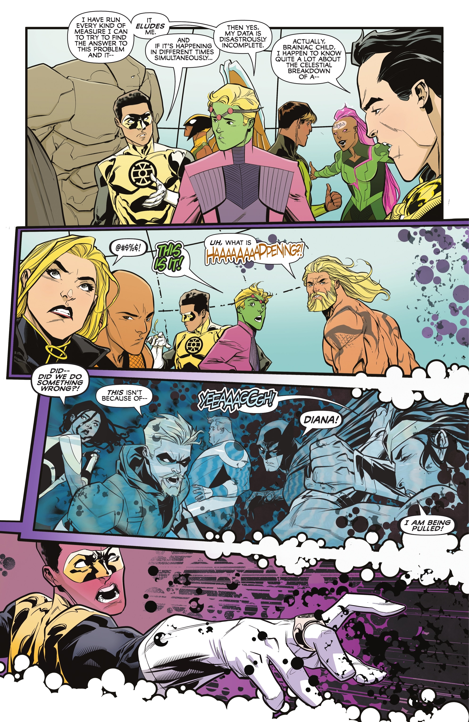 Read online Justice League vs. The Legion of Super-Heroes comic -  Issue #1 - 16