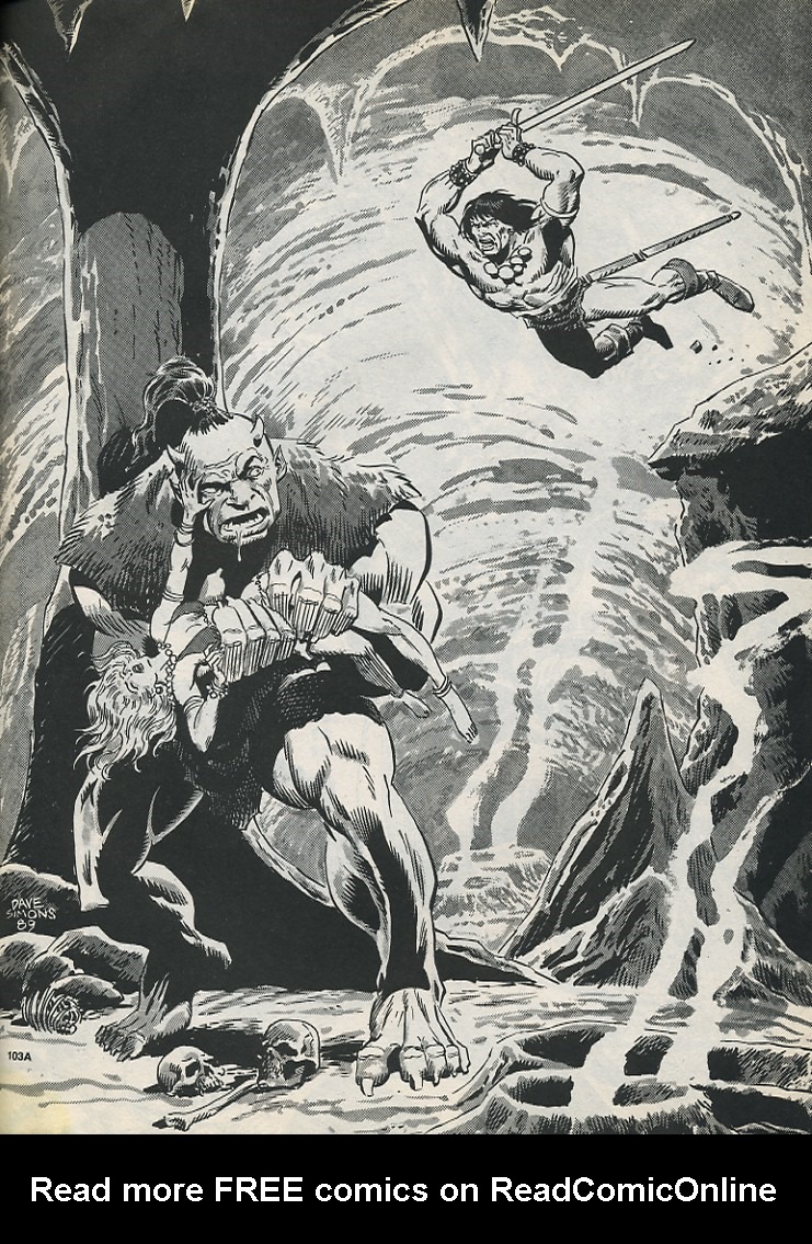 Read online The Savage Sword Of Conan comic -  Issue #194 - 61