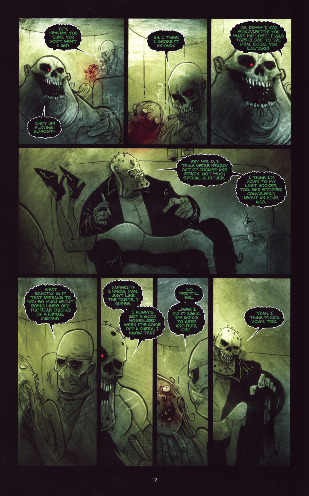 Read online Wormwood: Gentleman Corpse comic -  Issue #8 - 13