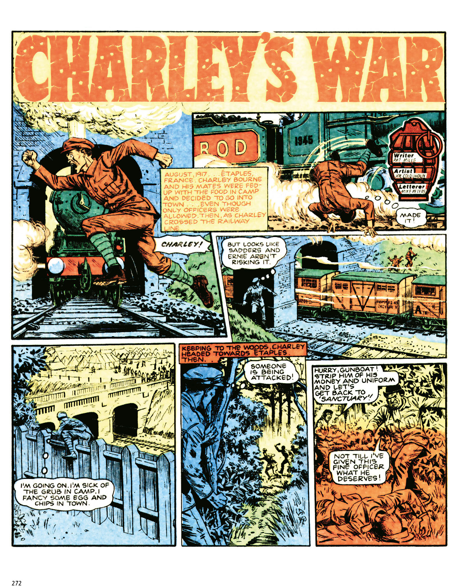 Read online Charley's War: The Definitive Collection comic -  Issue # TPB 2 - 272