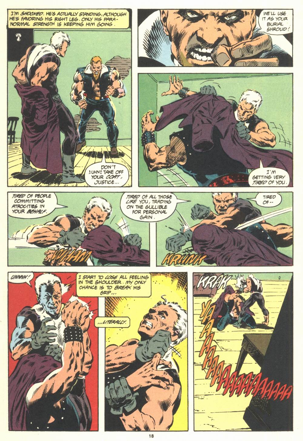 Read online Justice (1986) comic -  Issue #19 - 20