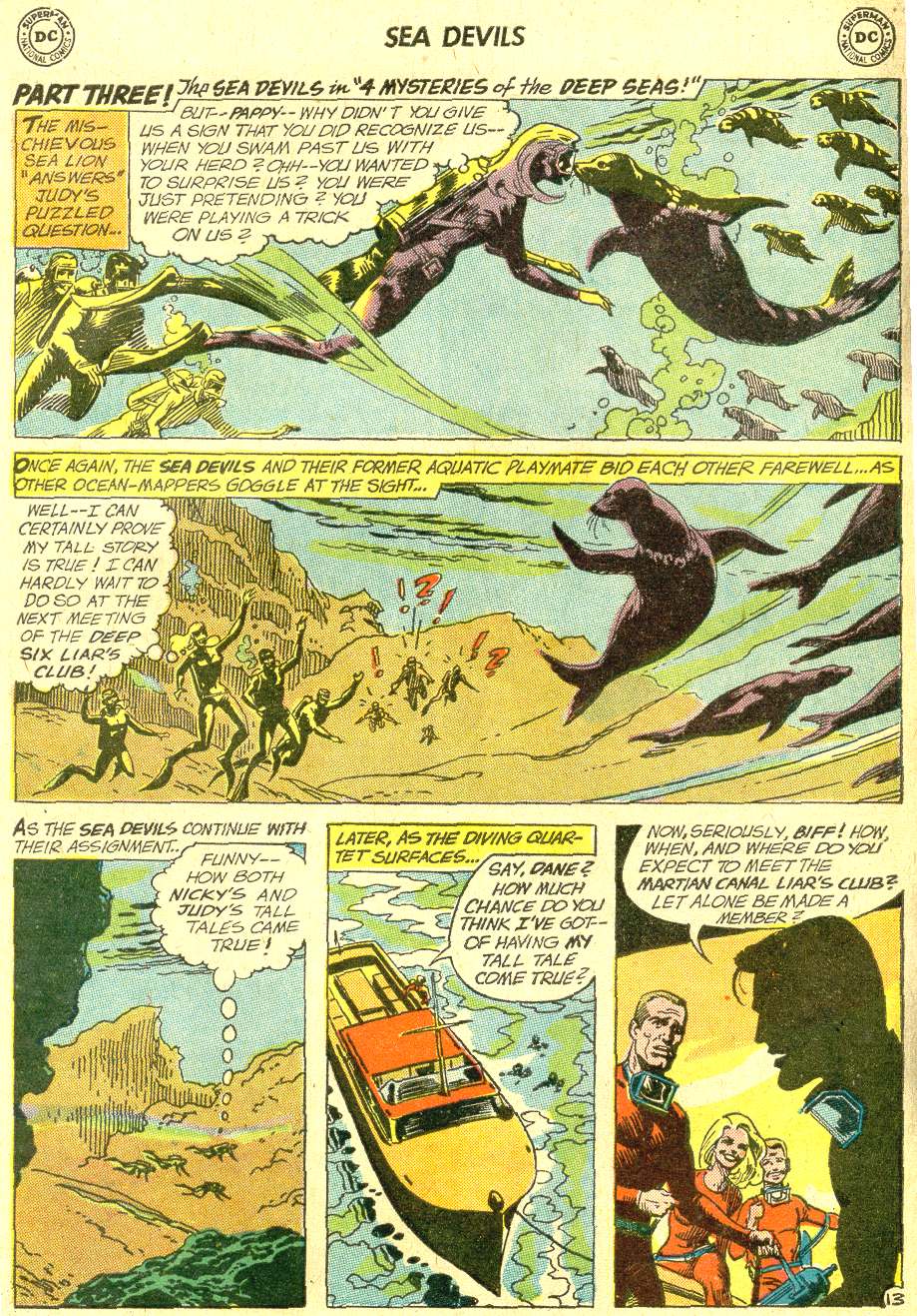 Read online Sea Devils comic -  Issue #10 - 21