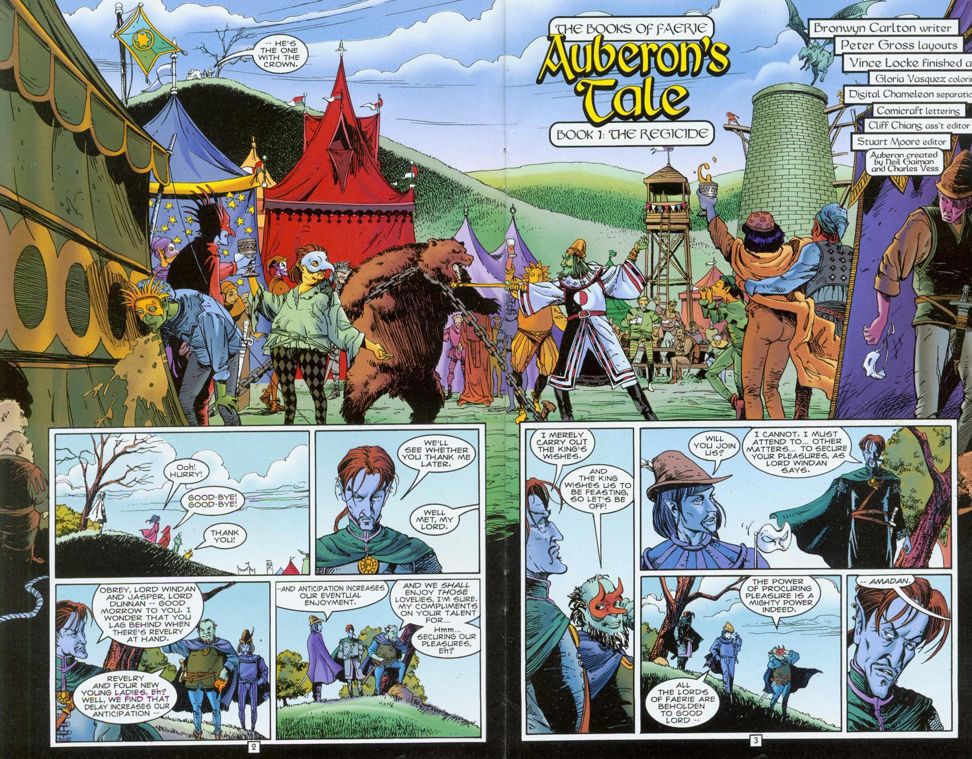 Read online The Books of Faerie: Auberon's Tale comic -  Issue #1 - 3
