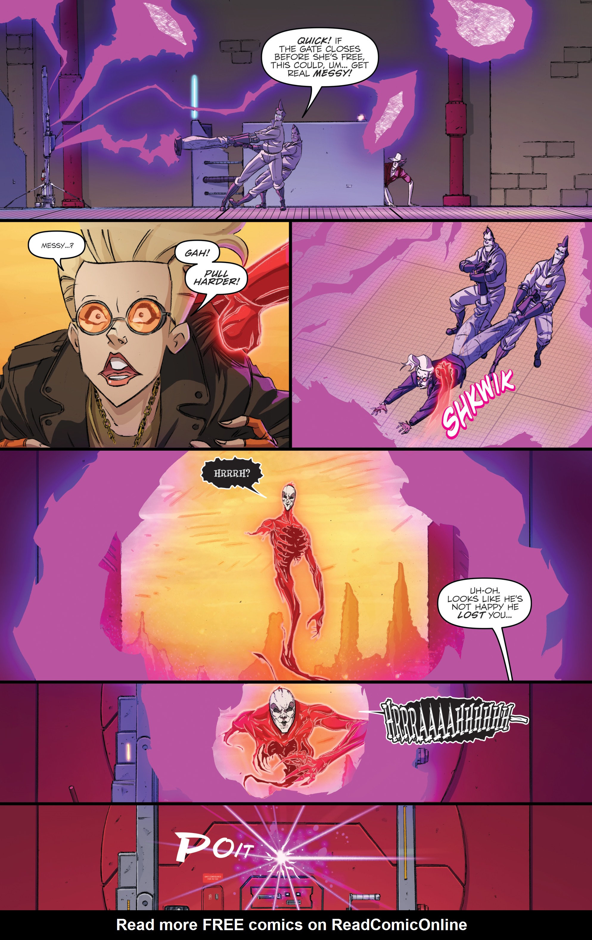 Read online Ghostbusters: Crossing Over comic -  Issue # _TPB - 84