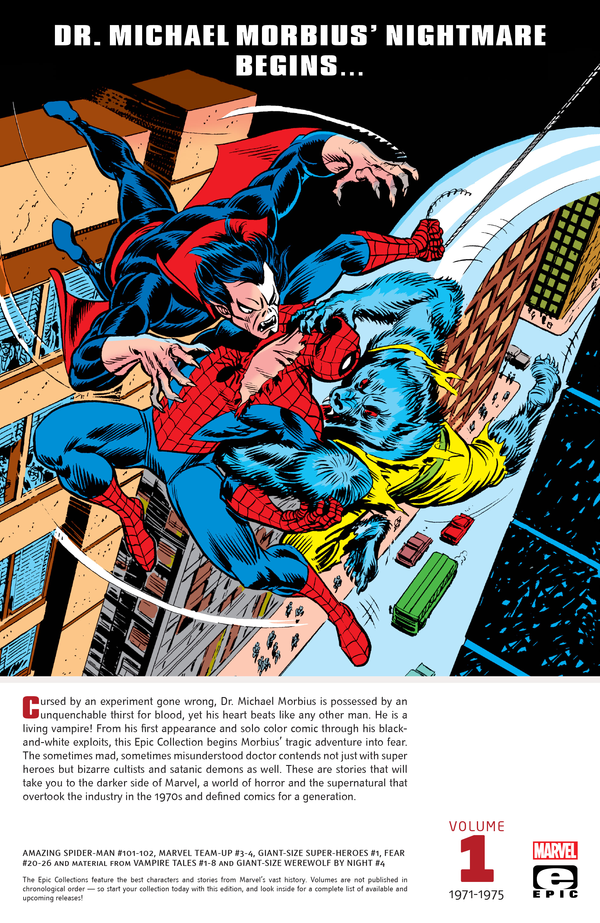 Read online Morbius Epic Collection comic -  Issue # The Living Vampire (Part 4) - 108