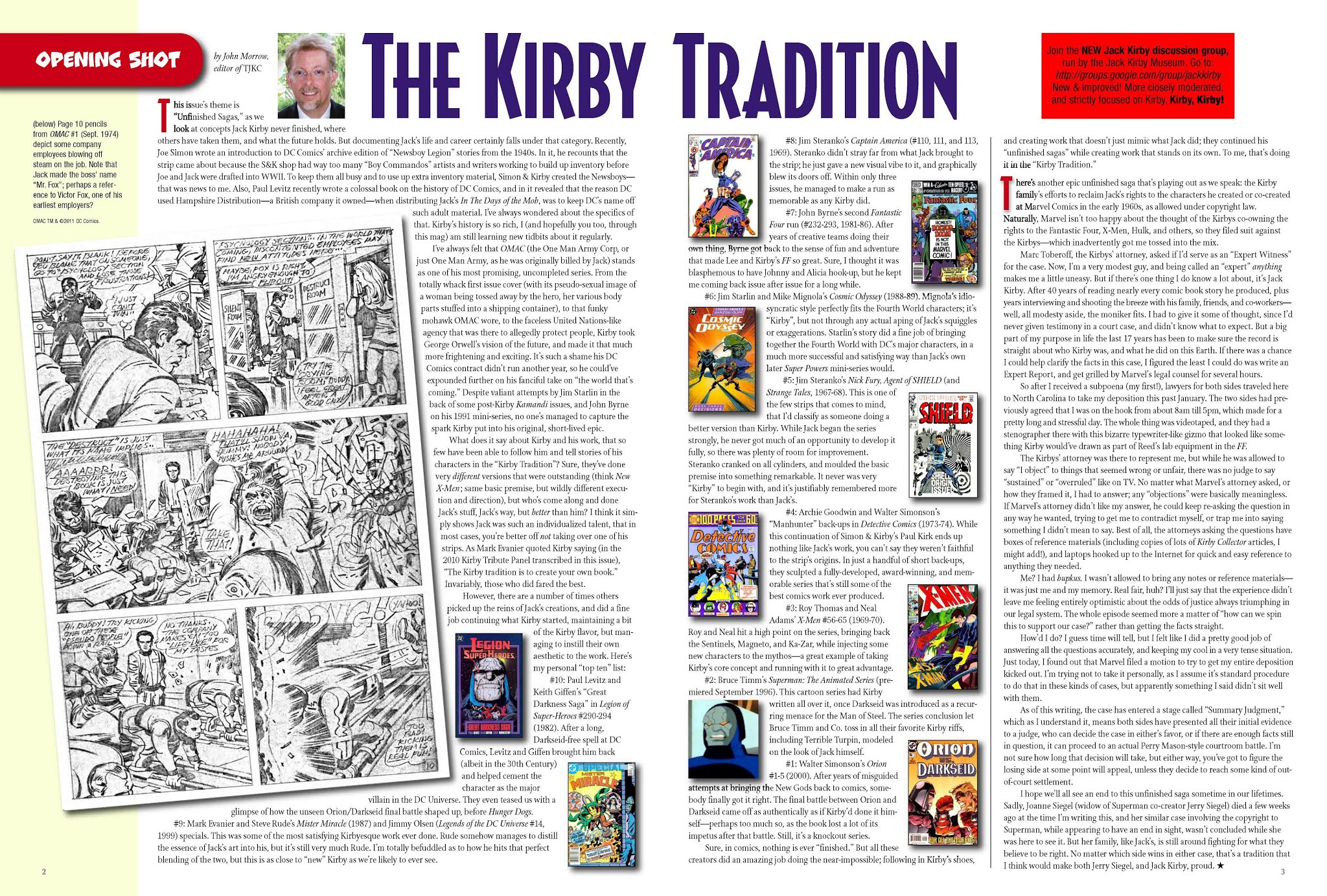 Read online The Jack Kirby Collector comic -  Issue #56 - 4