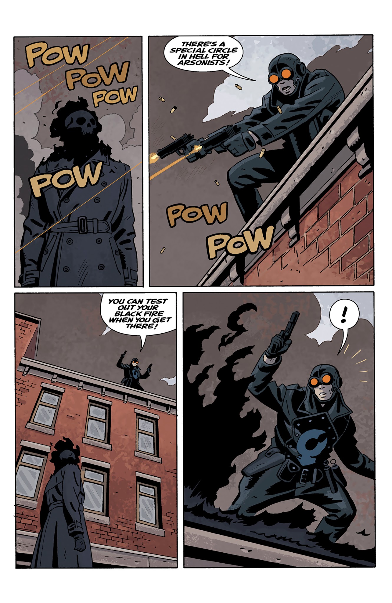 Read online Lobster Johnson: The Burning Hand comic -  Issue #3 - 10