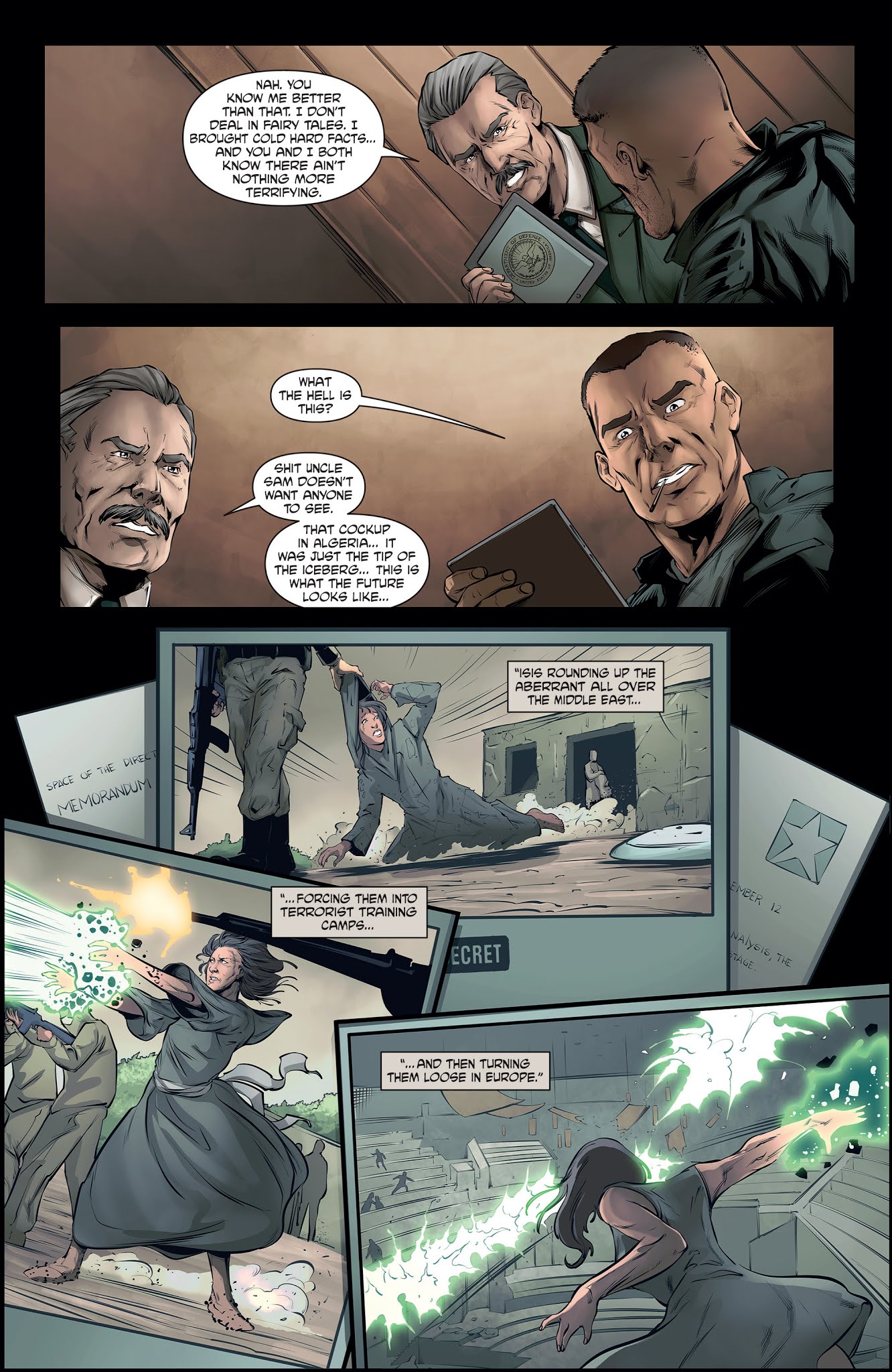 Read online Aberrant comic -  Issue #2 - 18