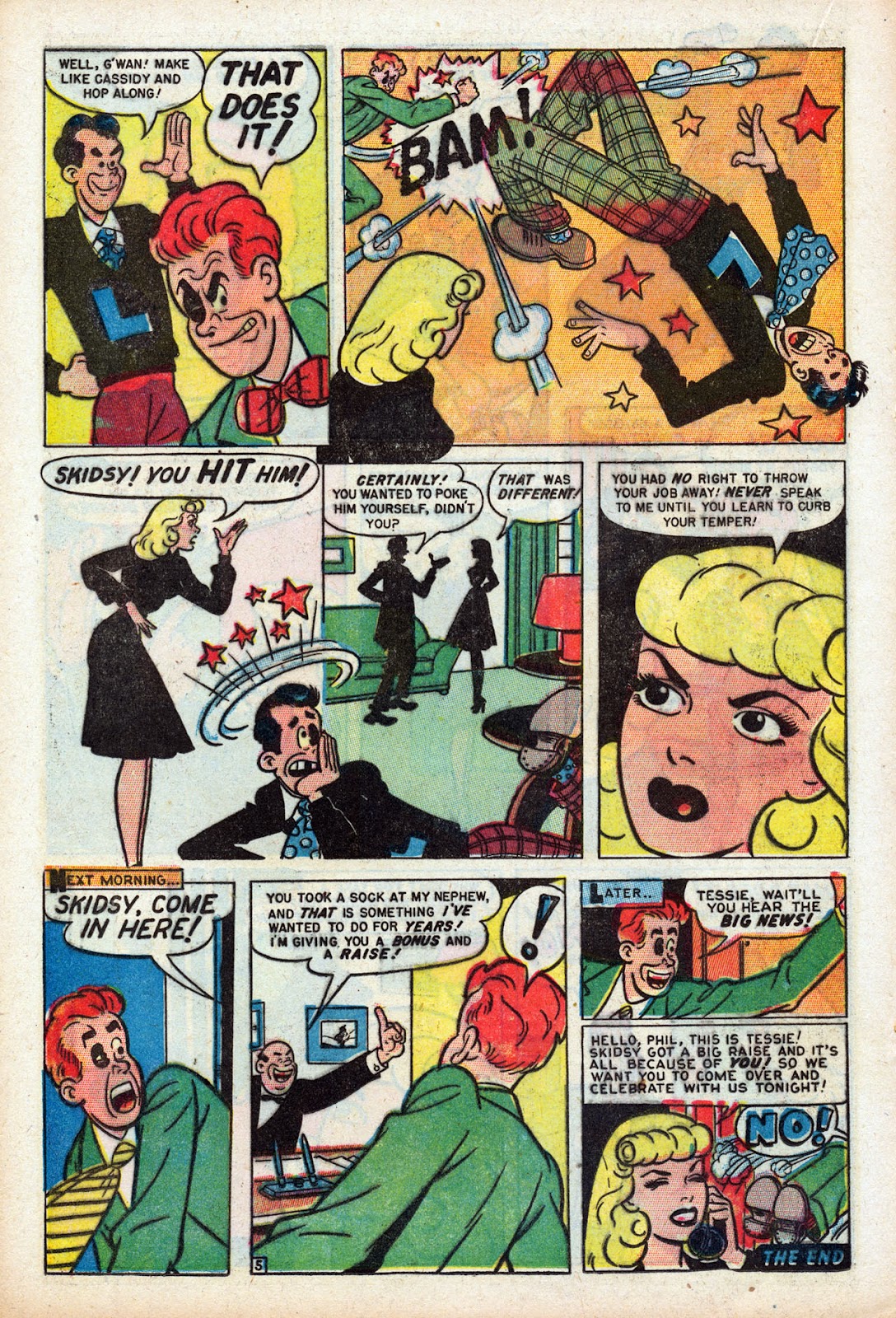 Read online Comedy Comics (1948) comic -  Issue #3 - 16