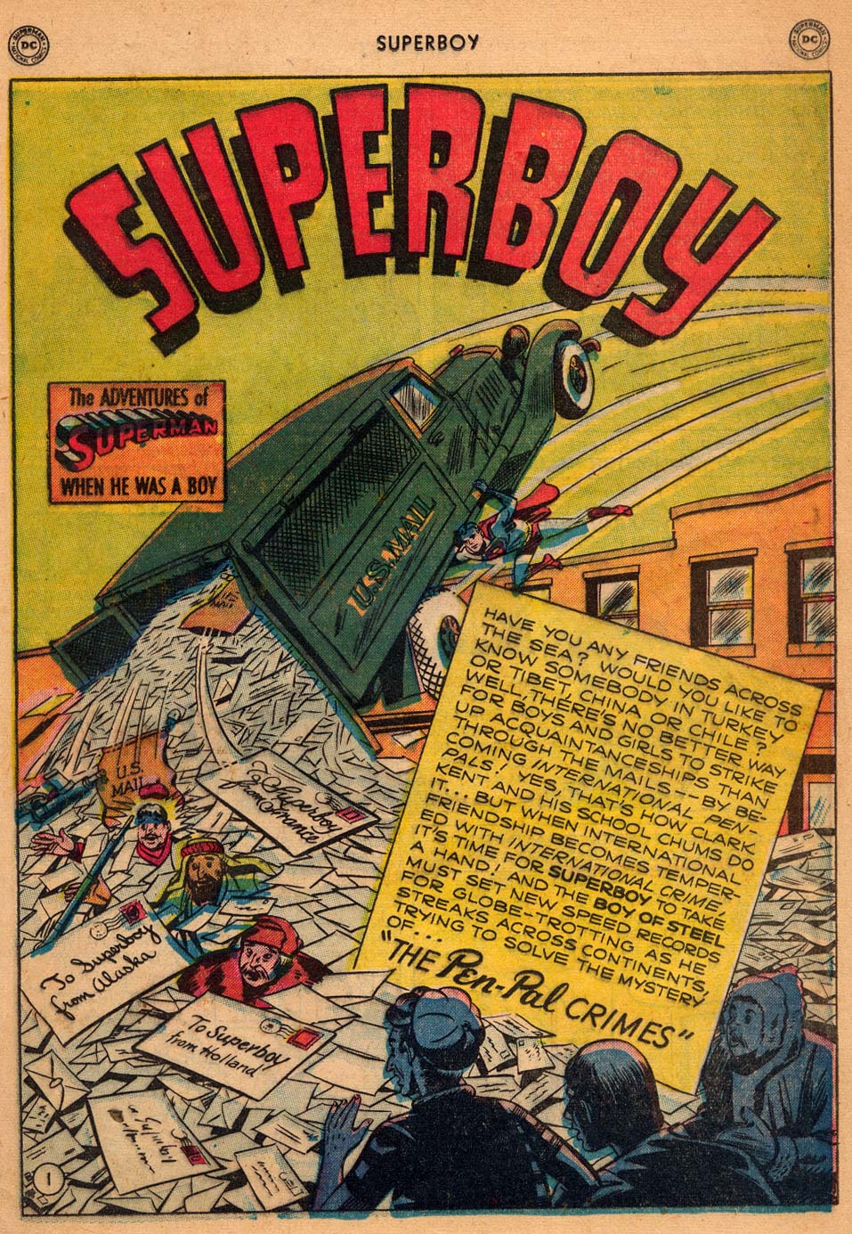 Read online Superboy (1949) comic -  Issue #11 - 14