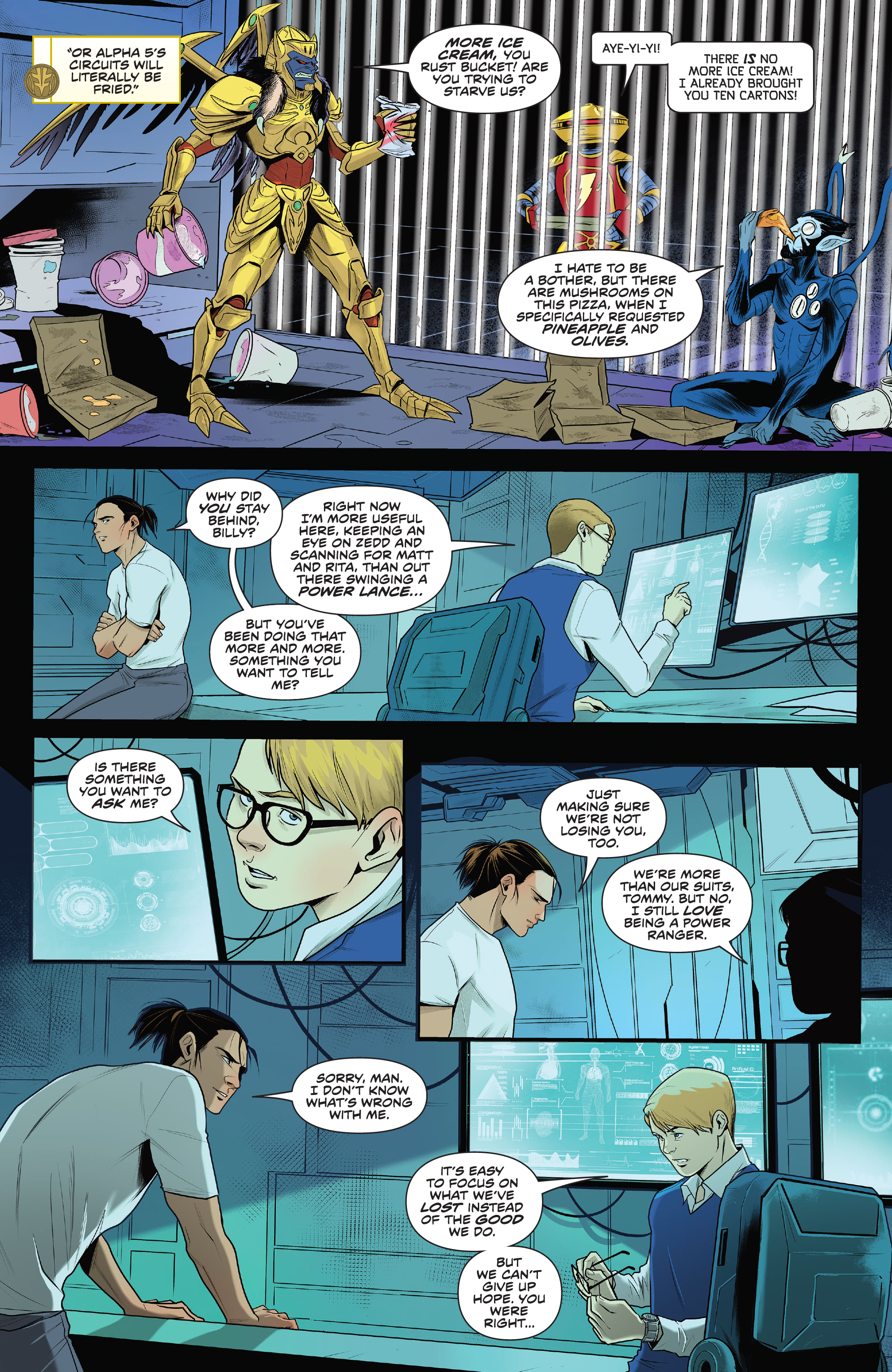 Read online Mighty Morphin Power Rangers comic -  Issue #105 - 8