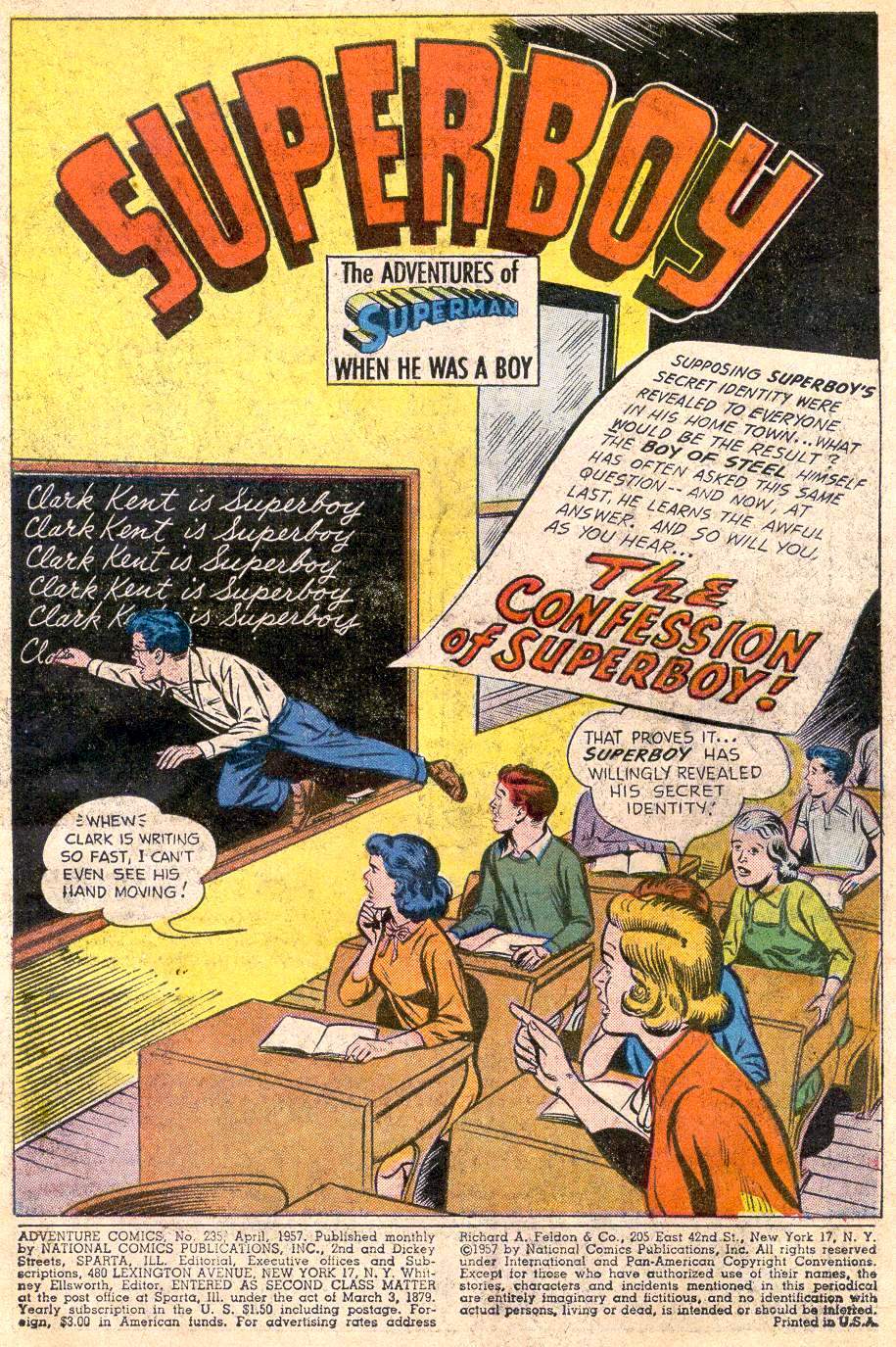 Adventure Comics (1938) issue 235 - Page 3