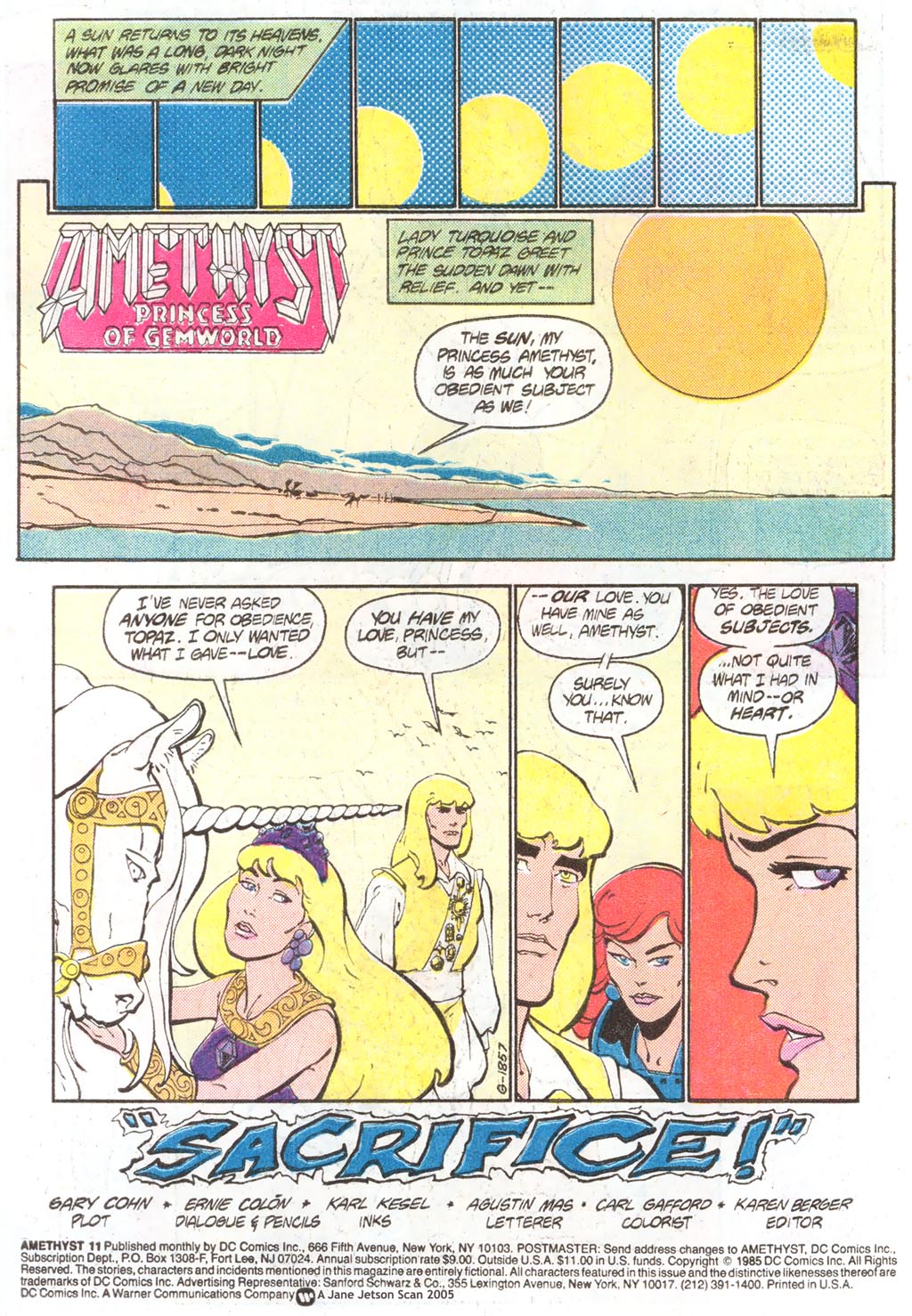 Read online Amethyst (1985) comic -  Issue #11 - 3