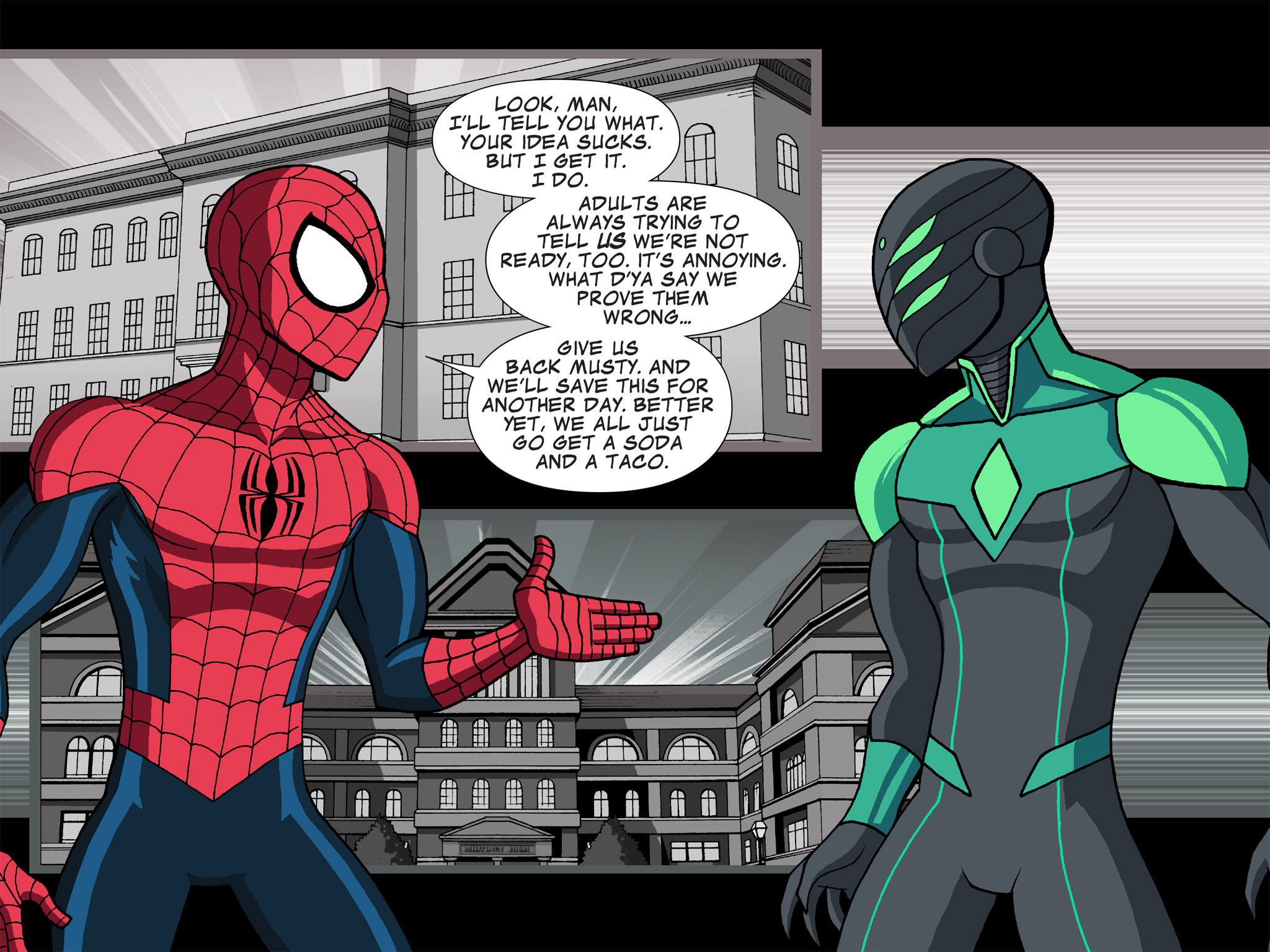 Read online Ultimate Spider-Man (Infinite Comics) (2015) comic -  Issue #23 - 33