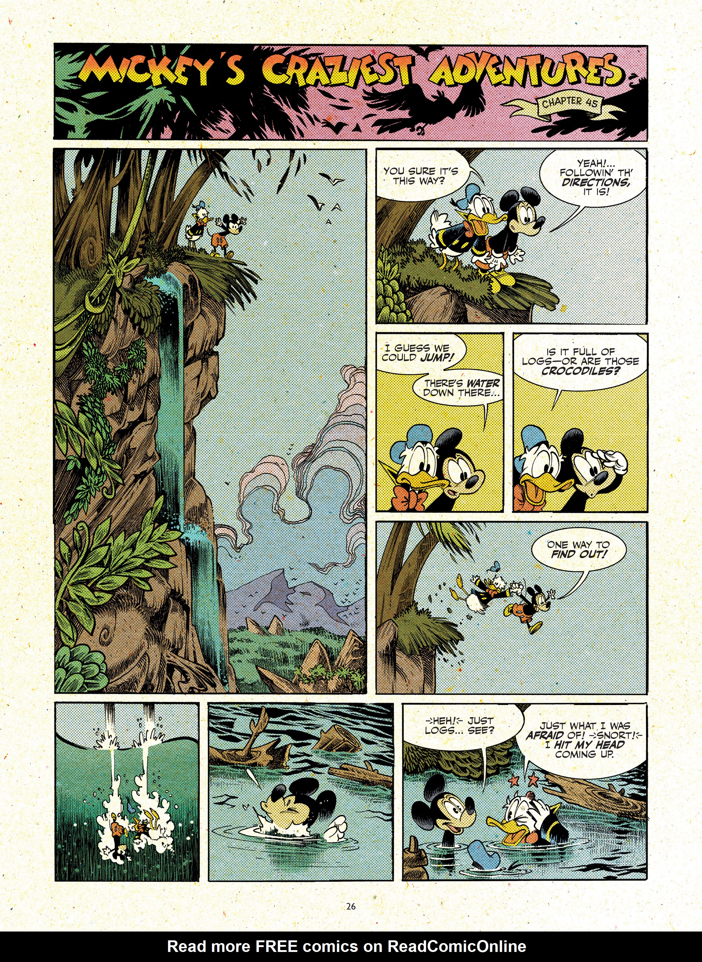 Read online Mickey's Craziest Adventures comic -  Issue # TPB - 26