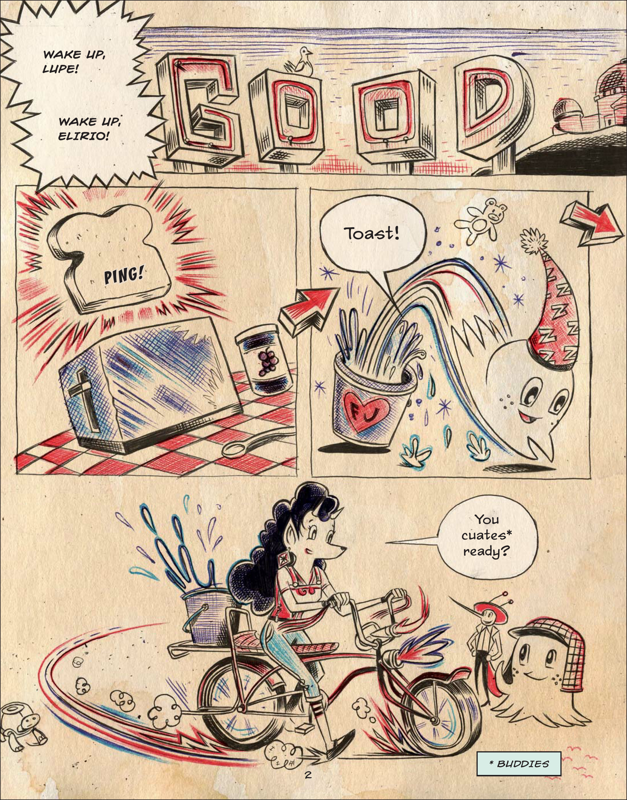 Read online Lowriders in Space comic -  Issue # TPB - 3