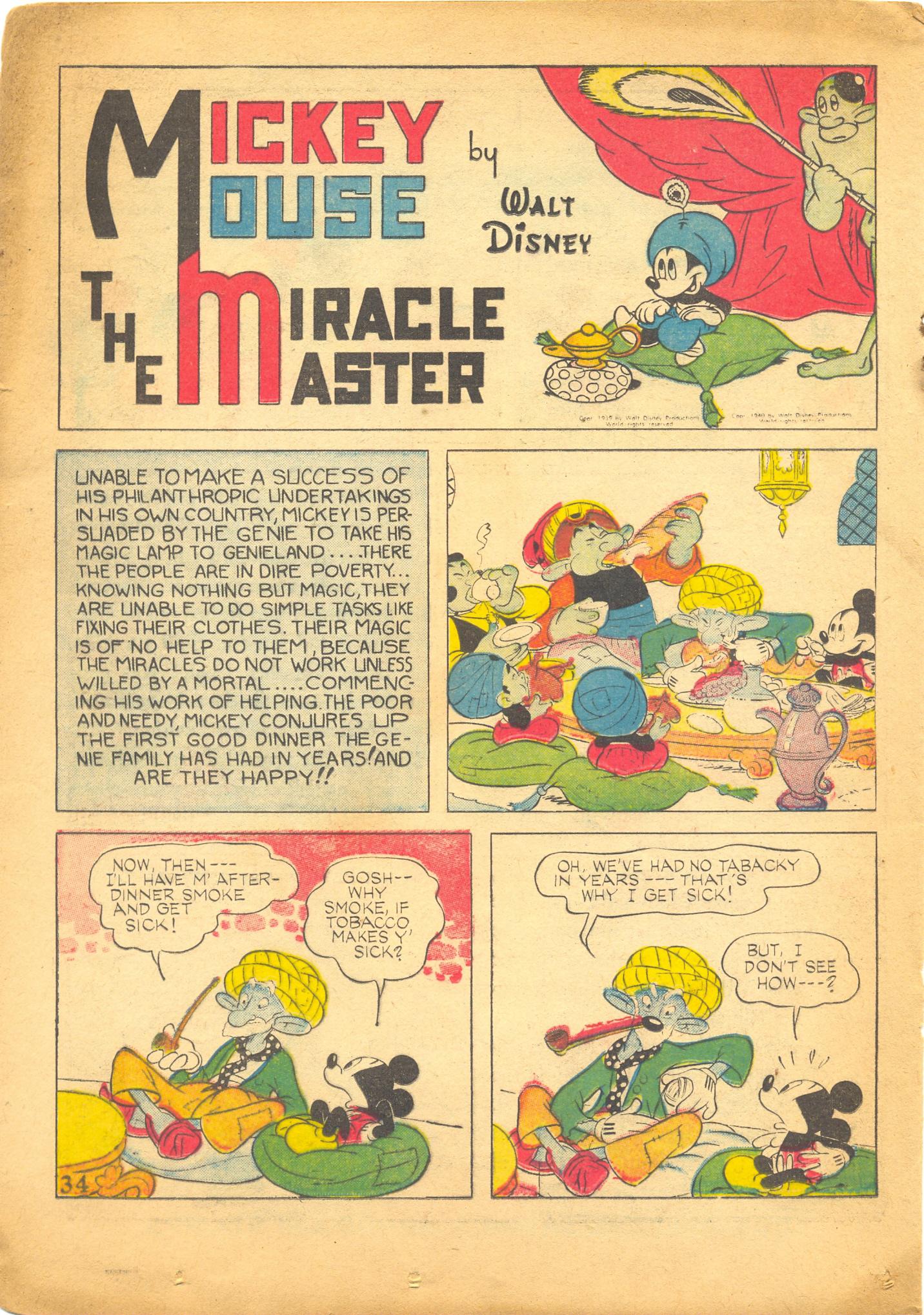 Read online Walt Disney's Comics and Stories comic -  Issue #21 - 36