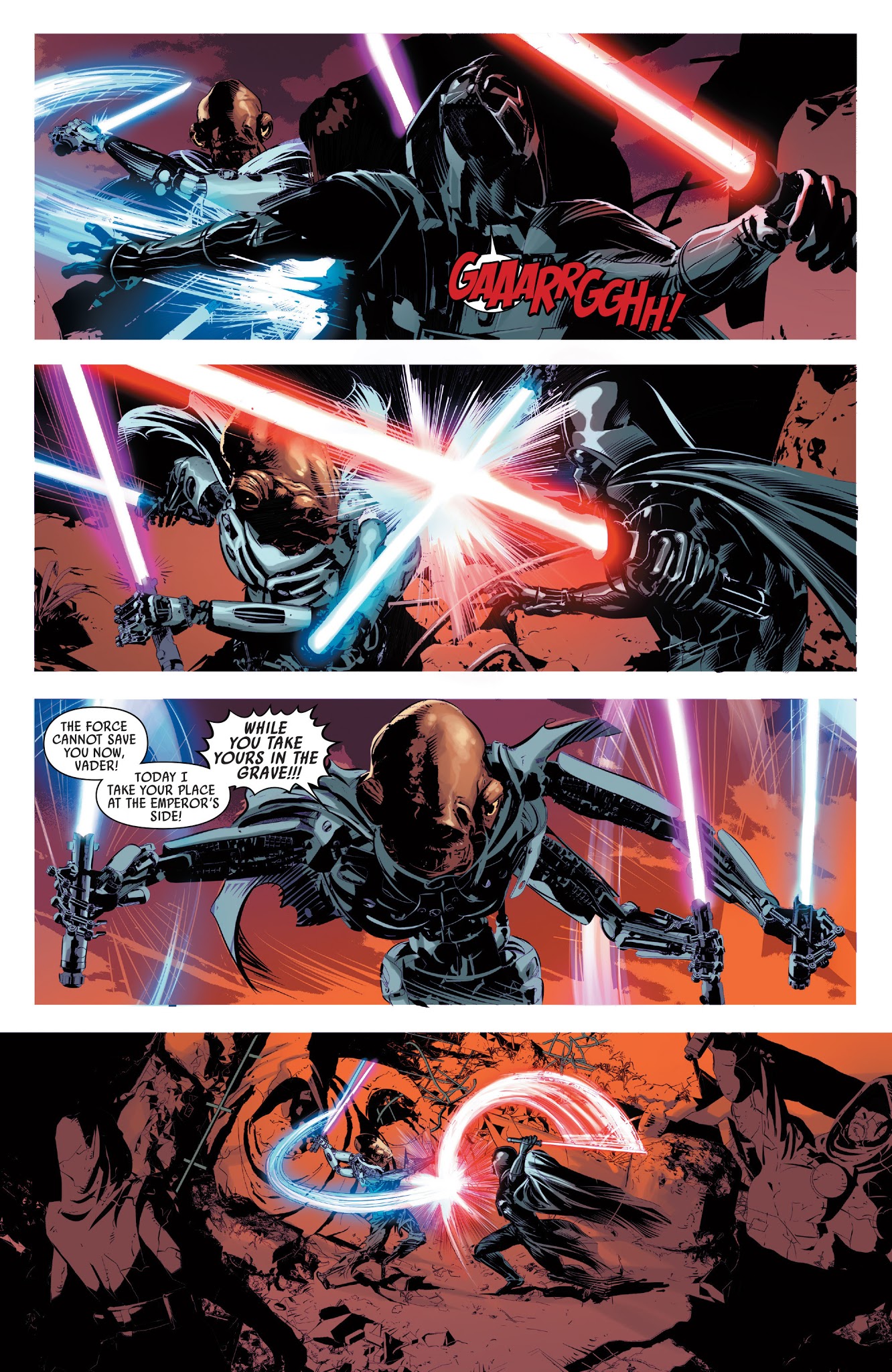 Read online Star Wars: Vader Down comic -  Issue # TPB - 119