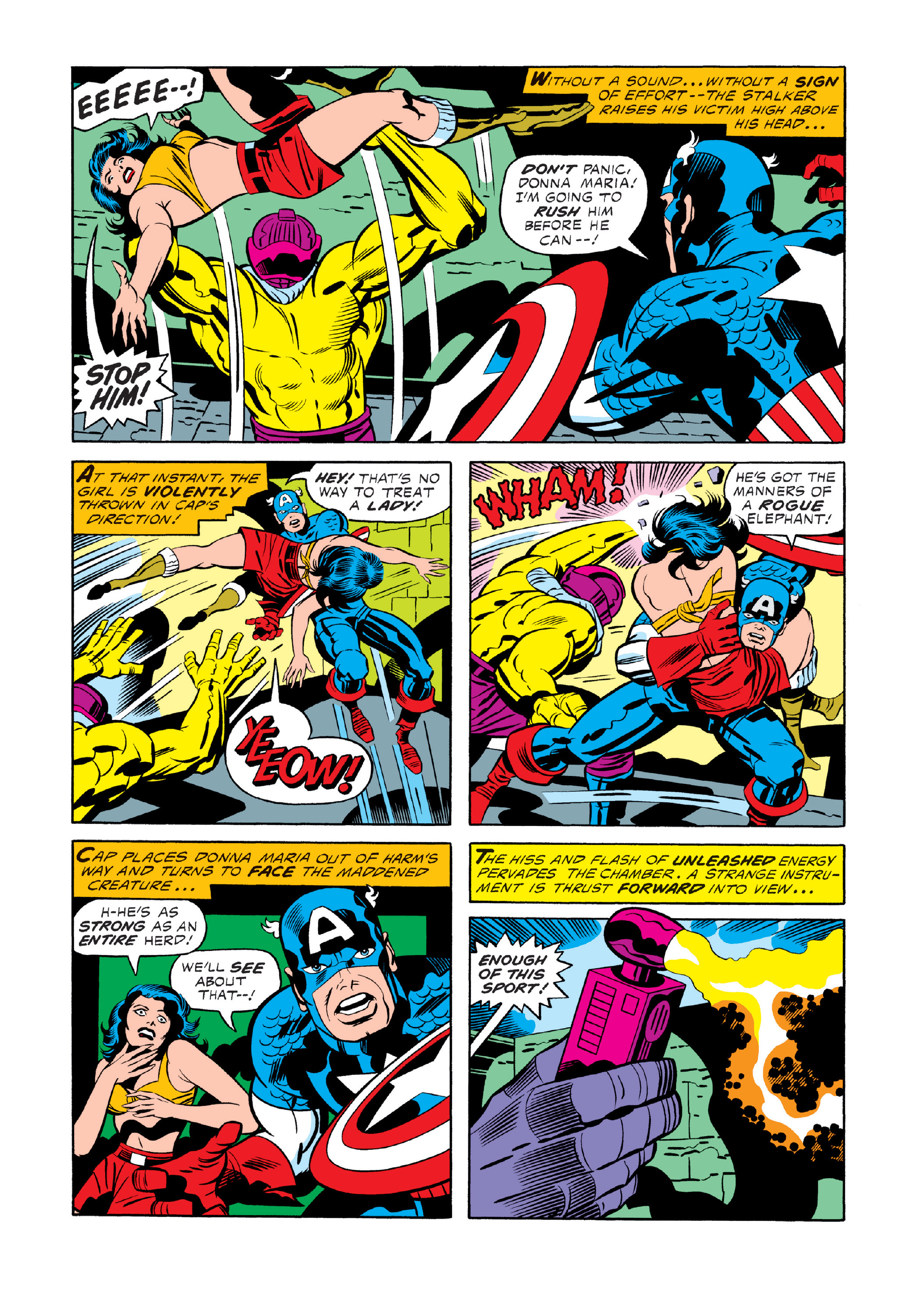 Read online Marvel Masterworks: Captain America comic -  Issue # TPB 11 (Part 2) - 89