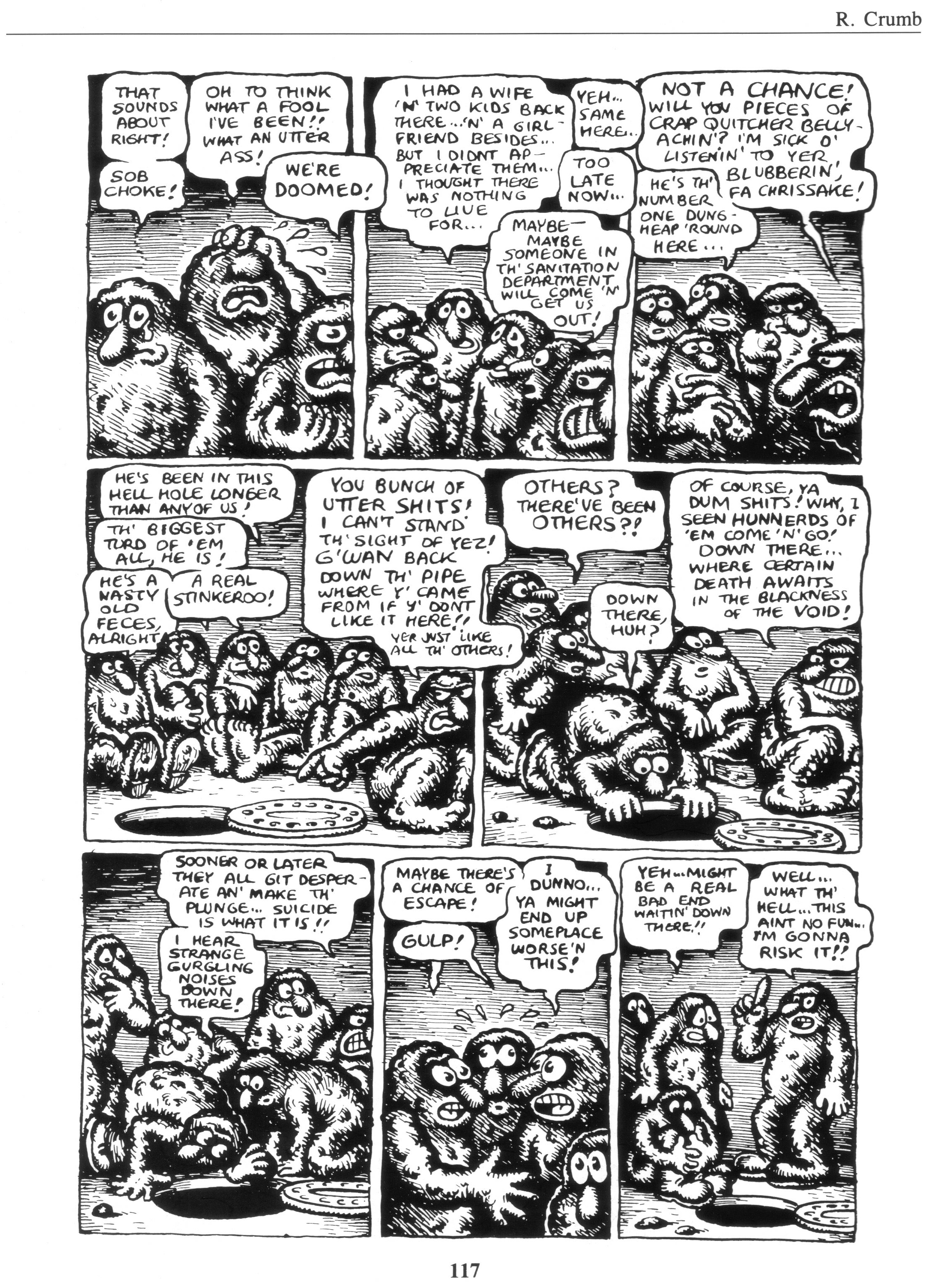 Read online The Complete Crumb Comics comic -  Issue # TPB 7 - 125