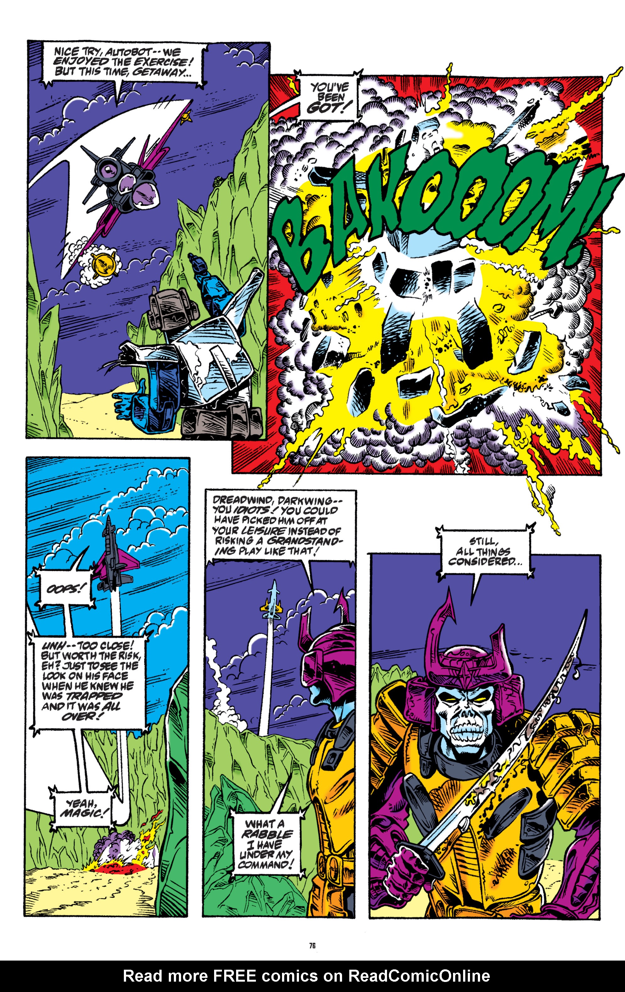 Read online The Transformers Classics comic -  Issue # TPB 7 - 76