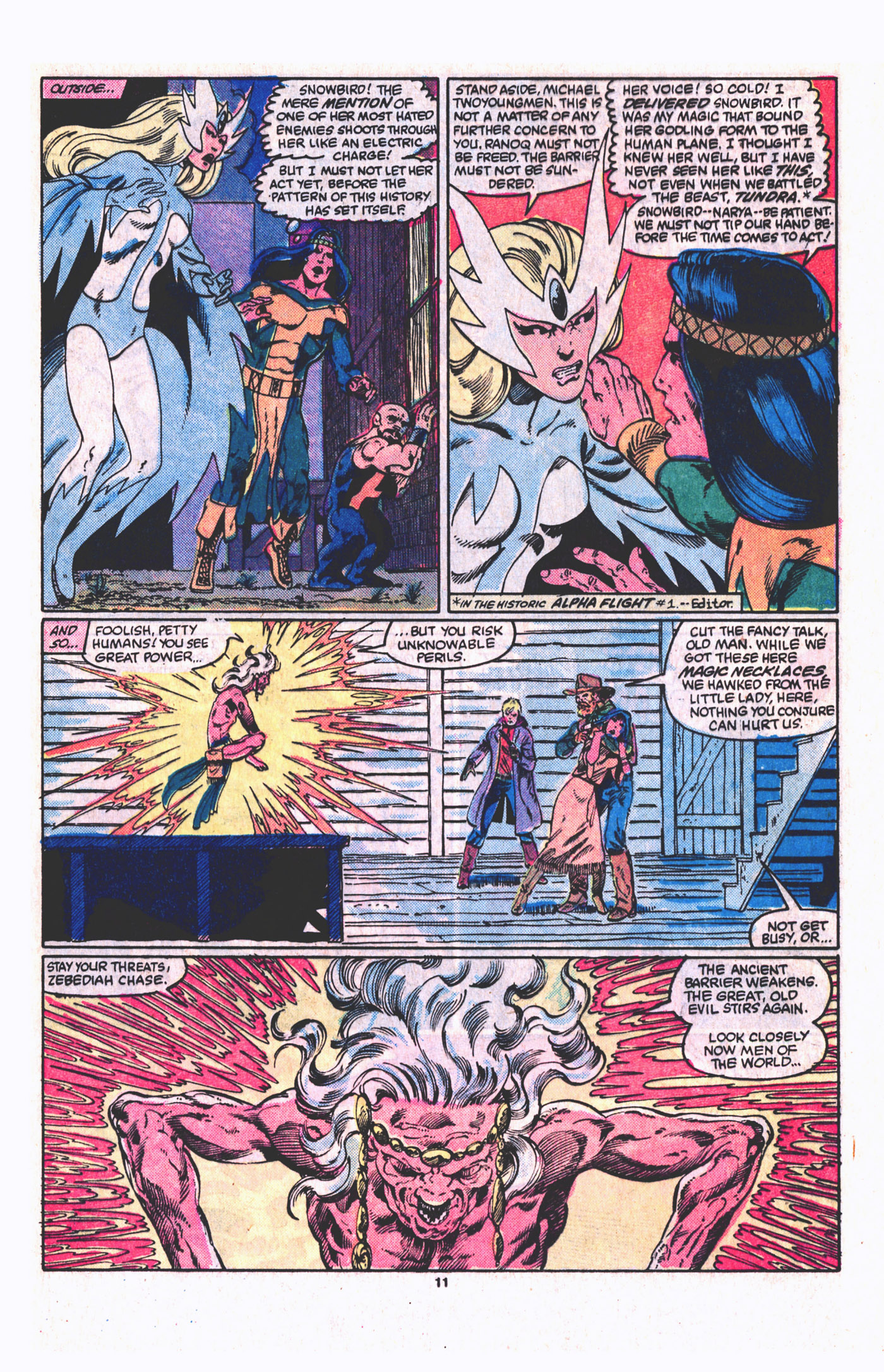 Read online Alpha Flight (1983) comic -  Issue #19 - 12