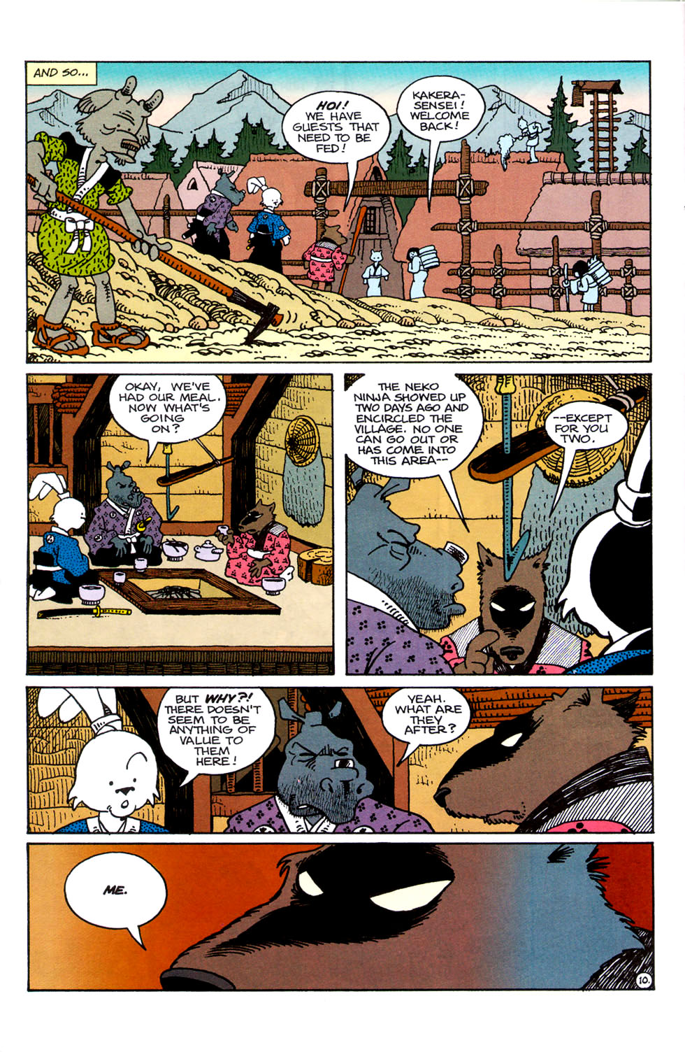 Usagi Yojimbo (1993) Issue #1 #1 - English 11