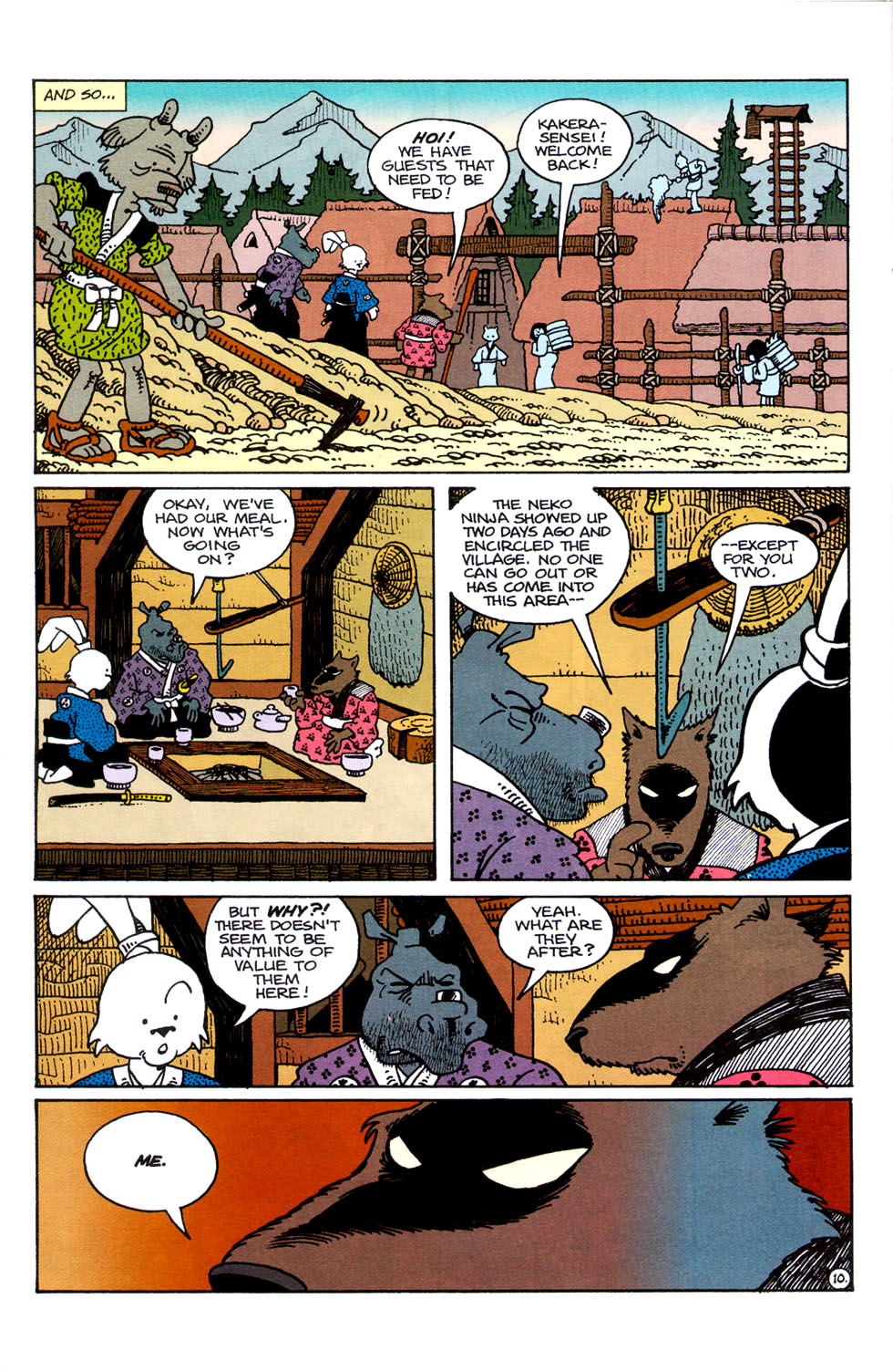Read online Usagi Yojimbo (1993) comic -  Issue #1 - 11