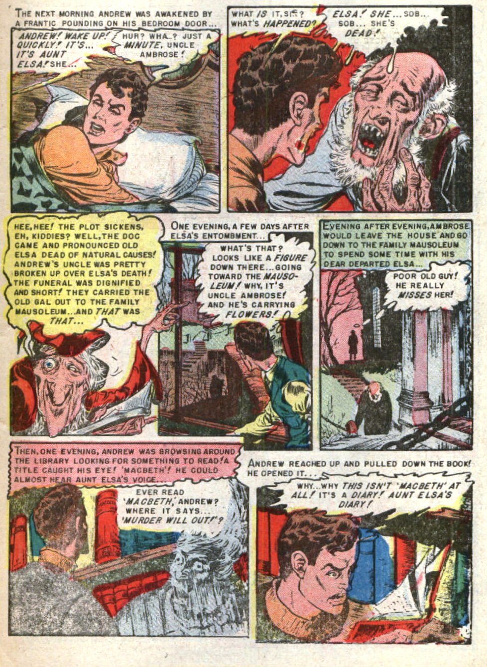 Read online Tales From The Crypt (1950) comic -  Issue #30 - 30