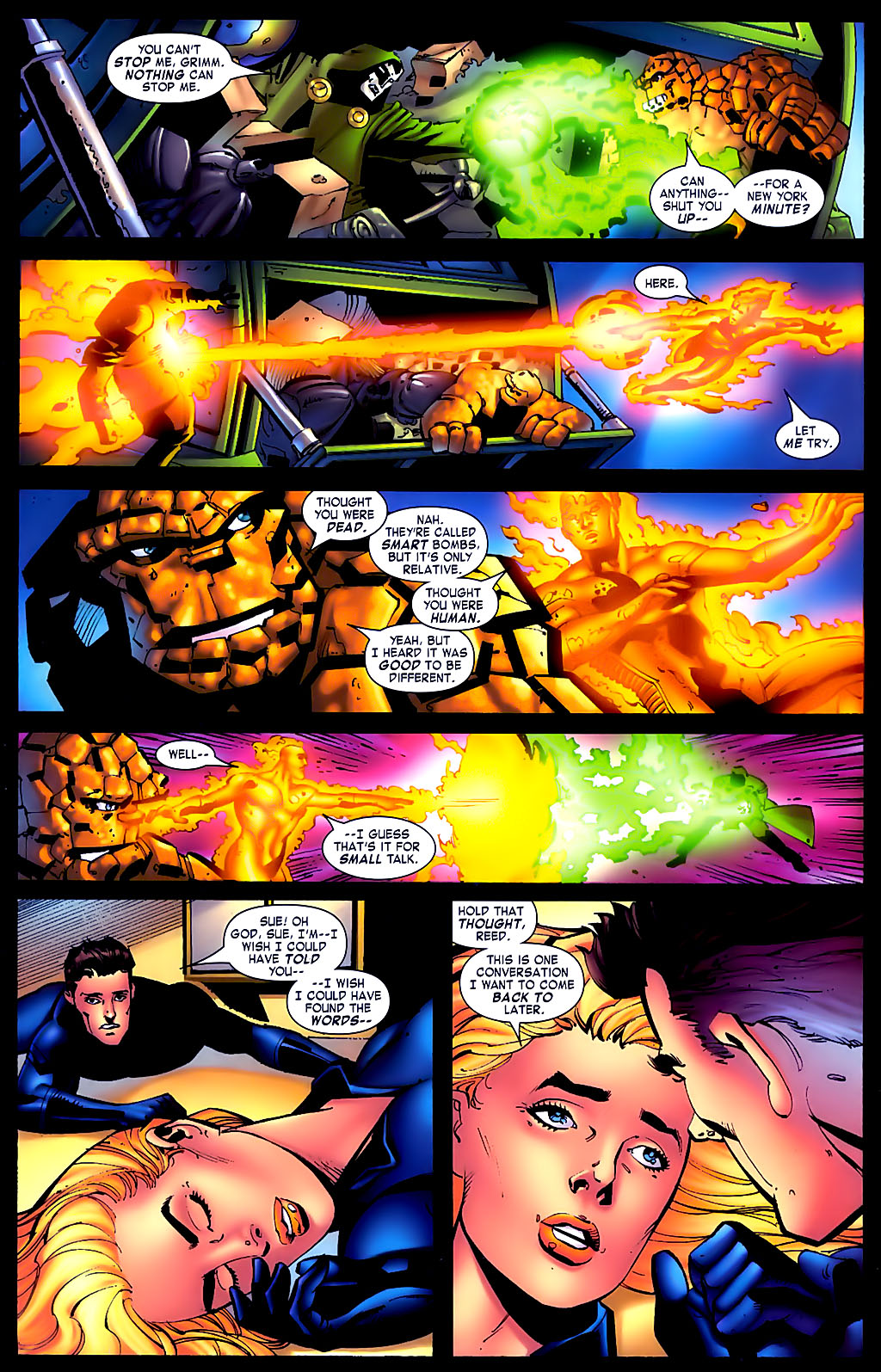 Read online Fantastic Four Movie adaptation comic -  Issue # Full - 50