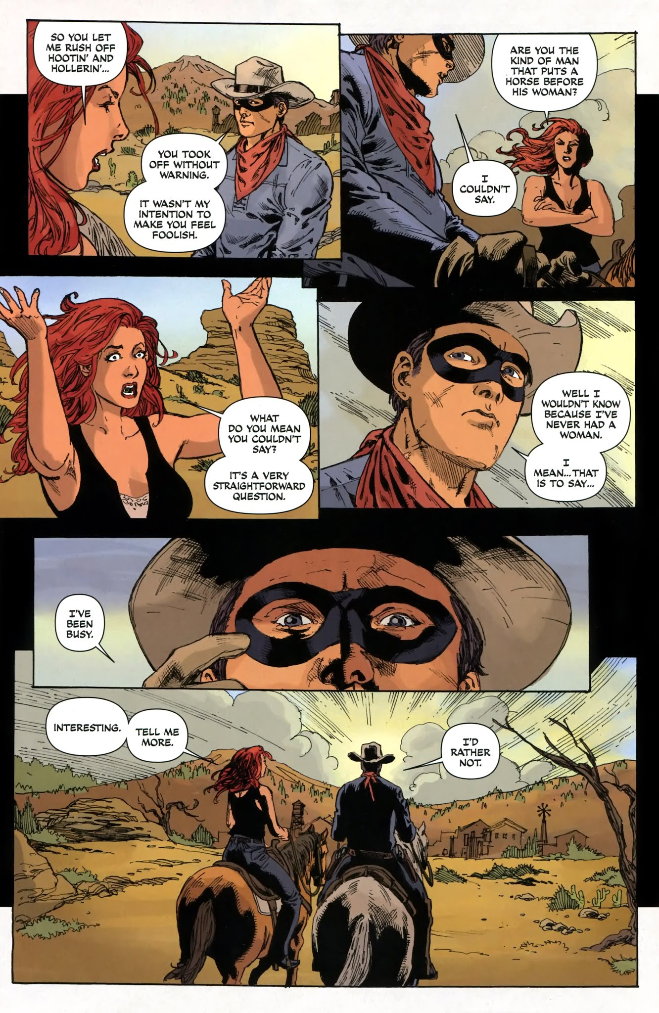 Read online The Lone Ranger: Vindicated comic -  Issue #3 - 21