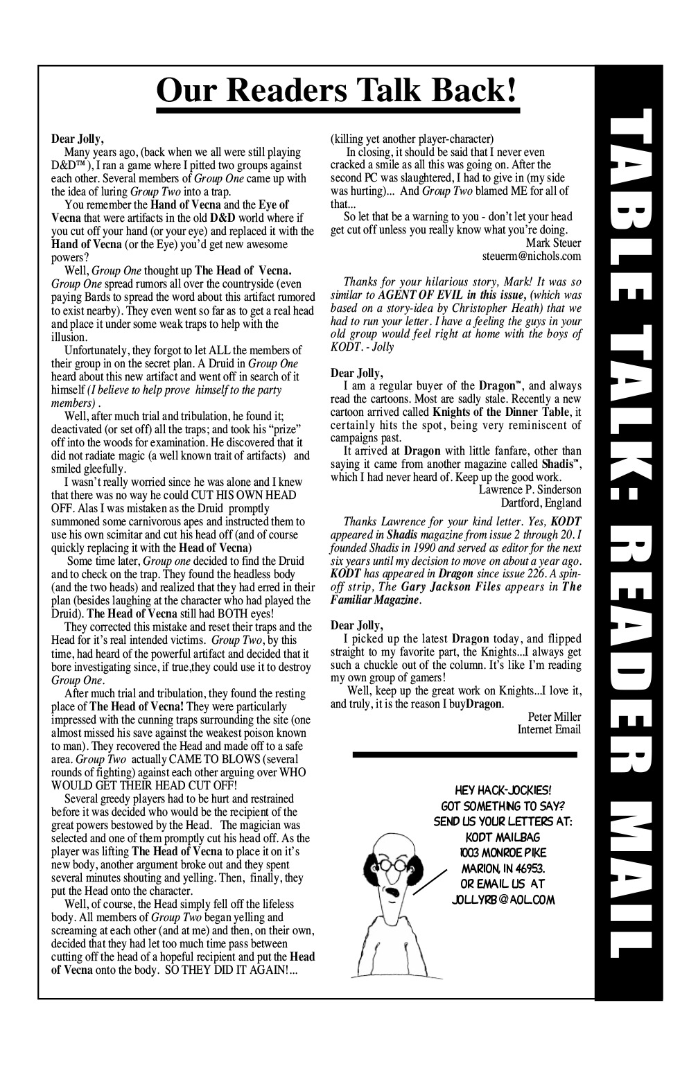 Read online Knights of the Dinner Table comic -  Issue #5 - 5