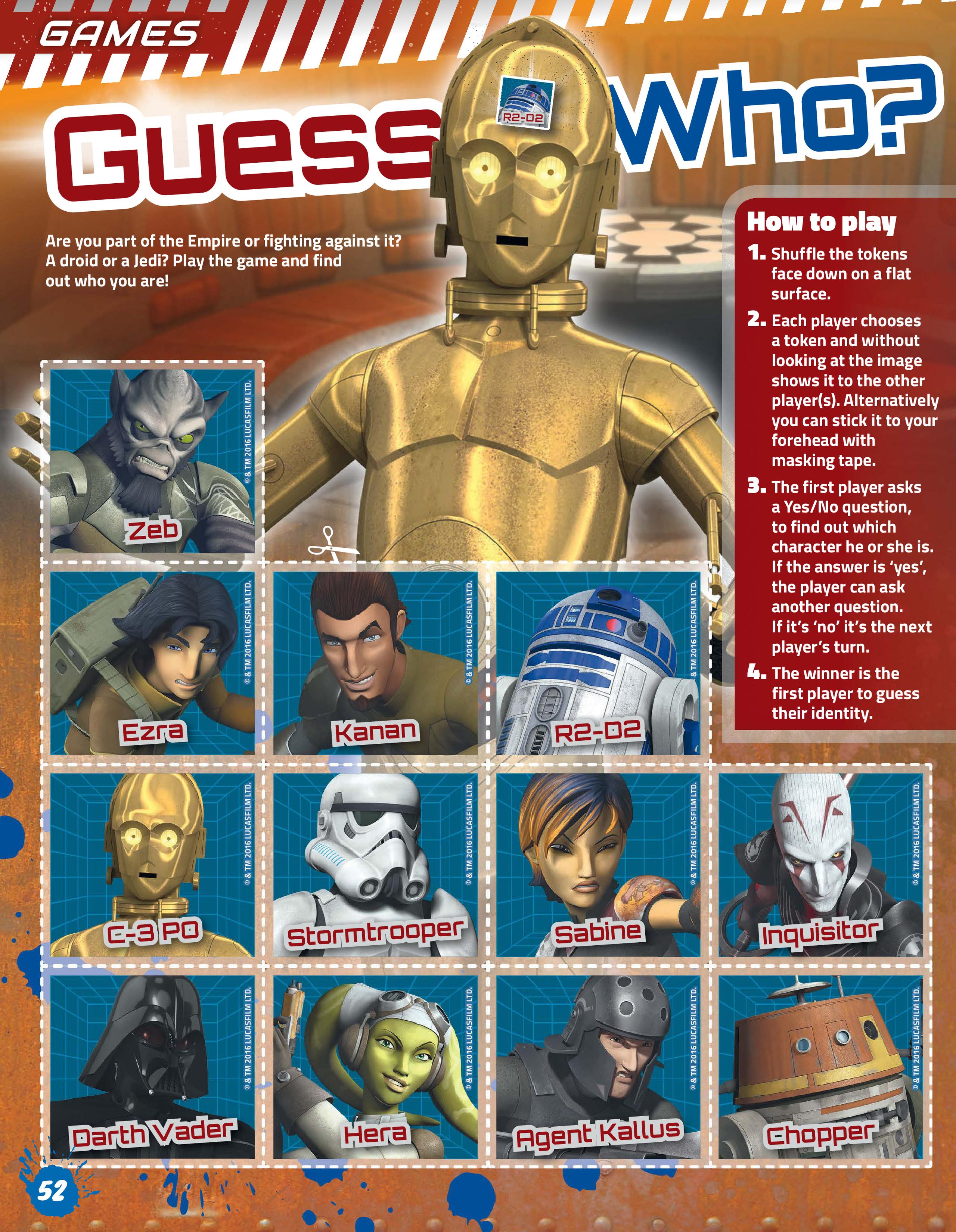 Read online Star Wars Rebels Magazine comic -  Issue #6 - 52