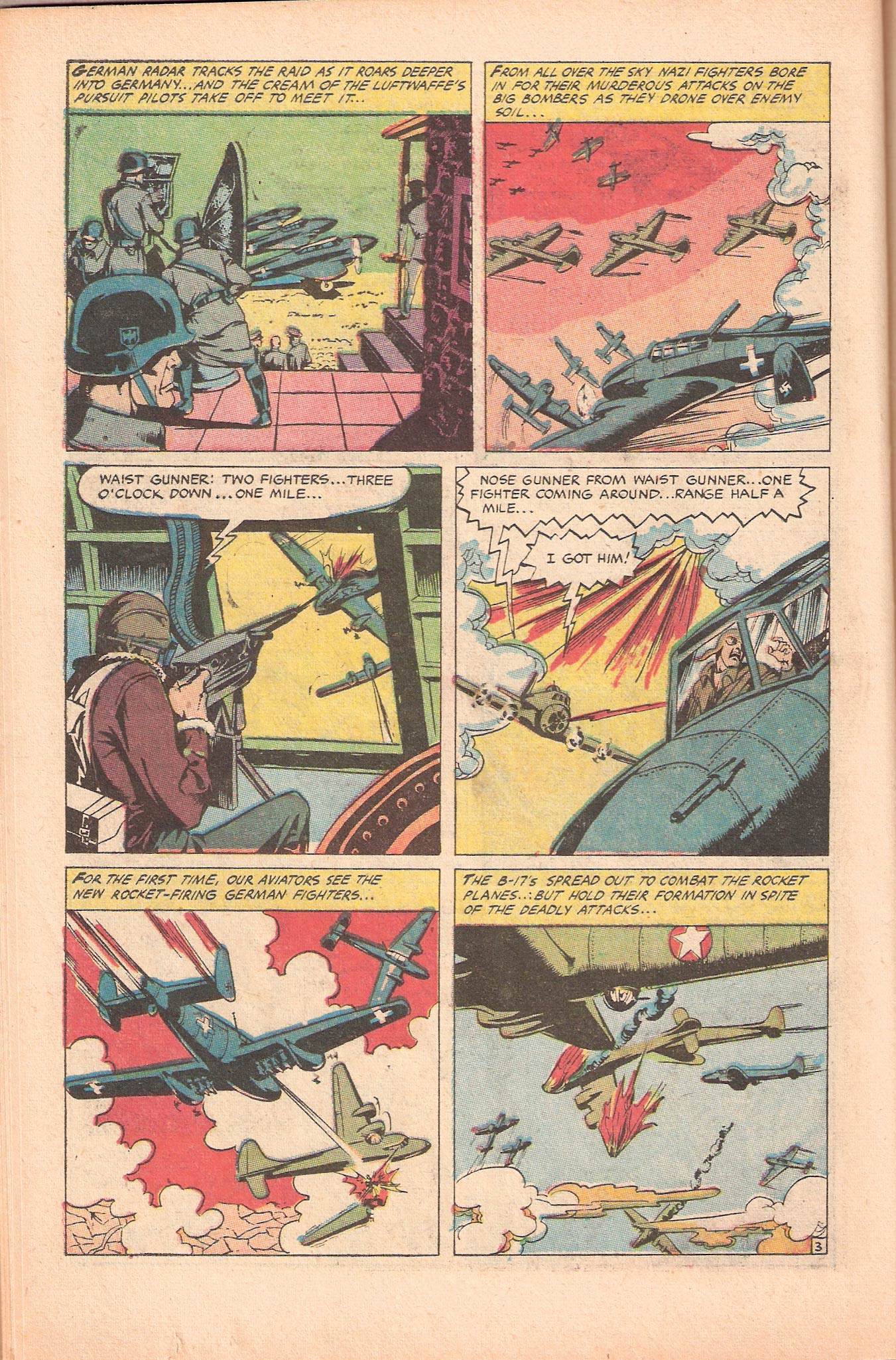 Read online War Birds (1952) comic -  Issue #1 - 22