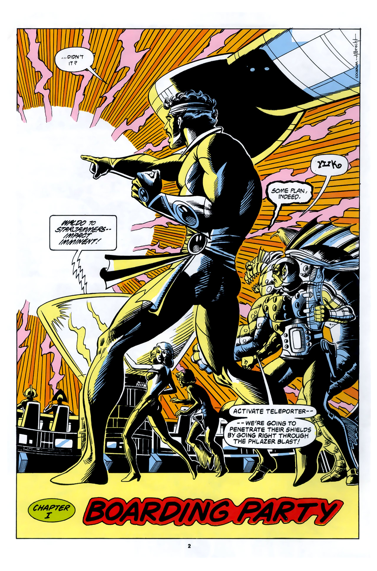 Read online X-Men Spotlight On...Starjammers comic -  Issue #1 - 4