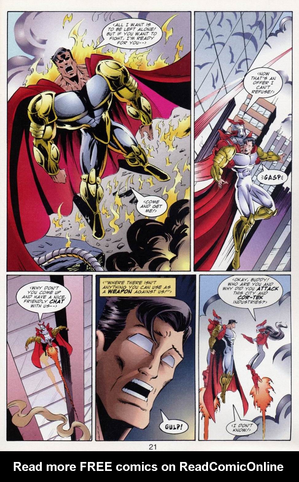 Read online Supreme (1992) comic -  Issue #24 - 22