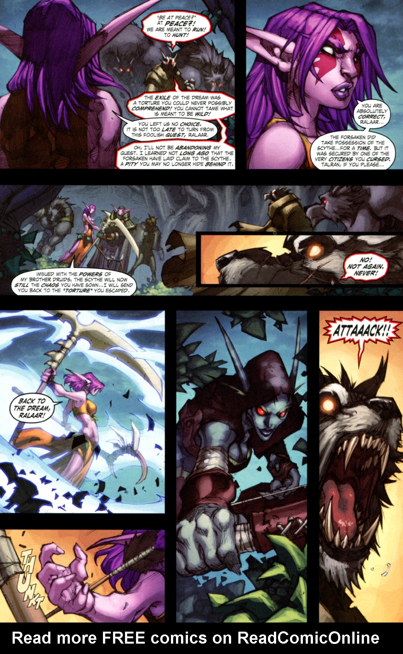 World Of Warcraft Curse Of The Worgen Issue 5 | Read World Of Warcraft Curse  Of The Worgen Issue 5 comic online in high quality. Read Full Comic online  for free -