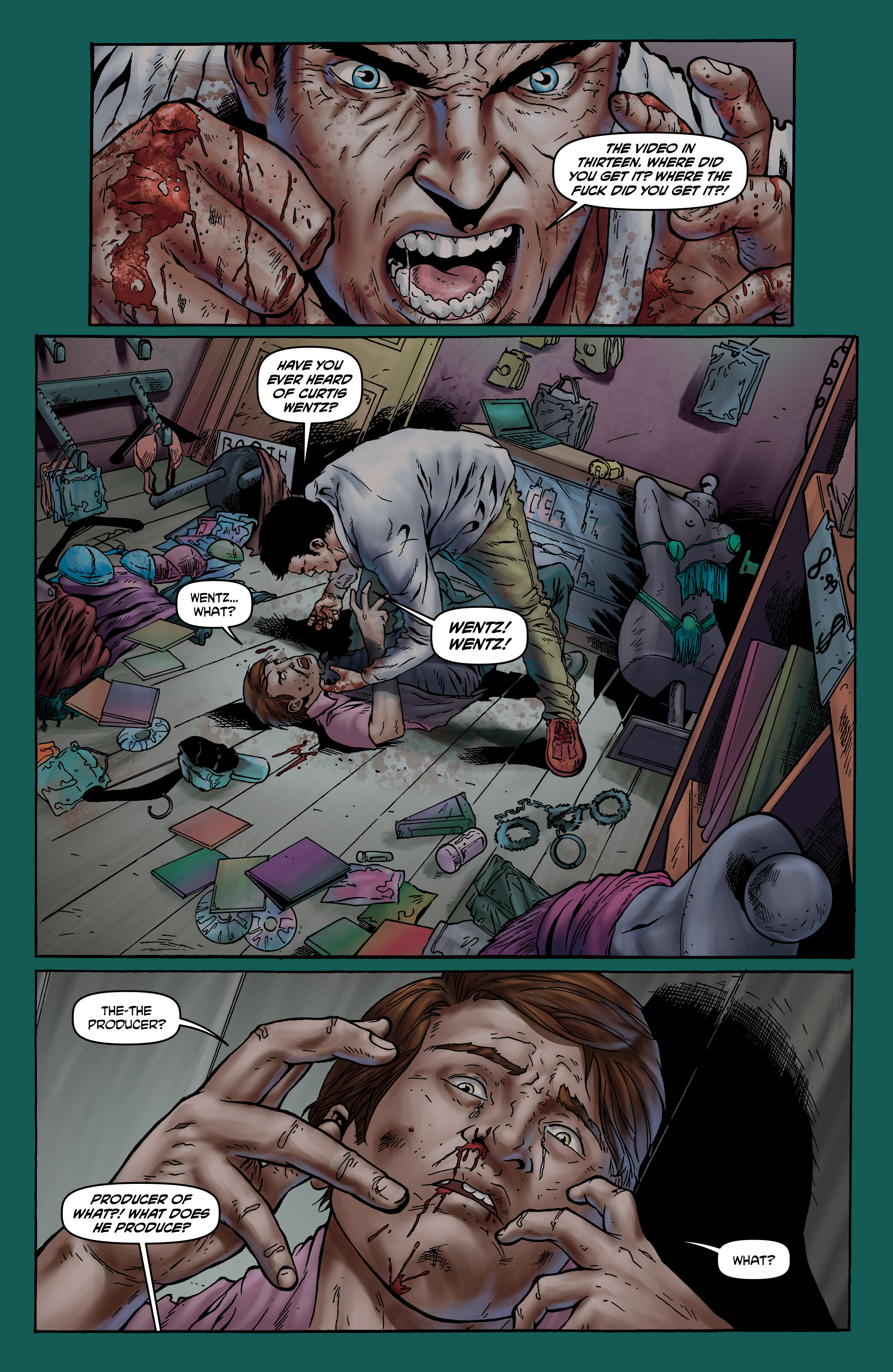 Read online Crossed: Badlands comic -  Issue #64 - 7